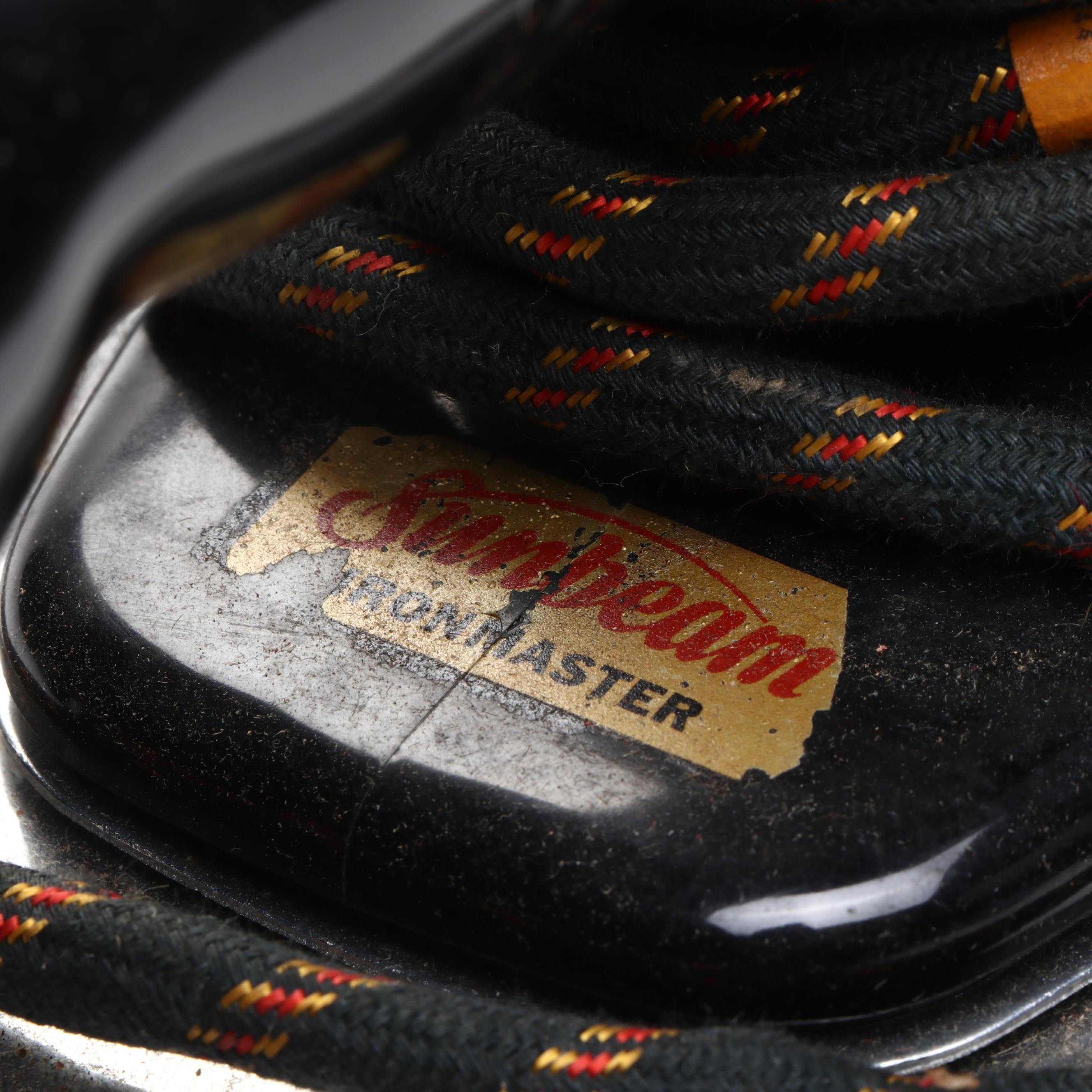 General Electric, Sunbeam, and Universal Clothes Irons