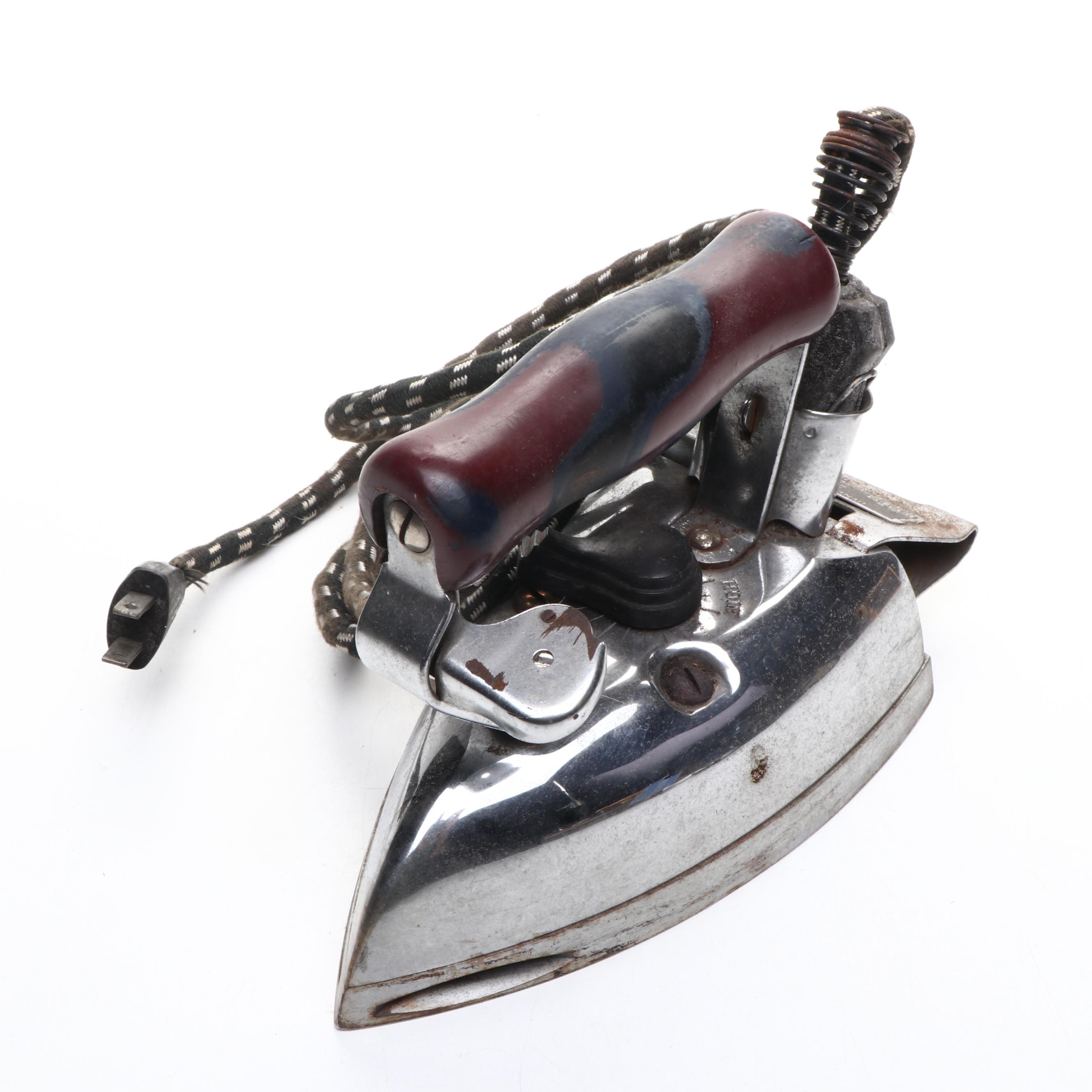 General Electric, Sunbeam, and Universal Clothes Irons