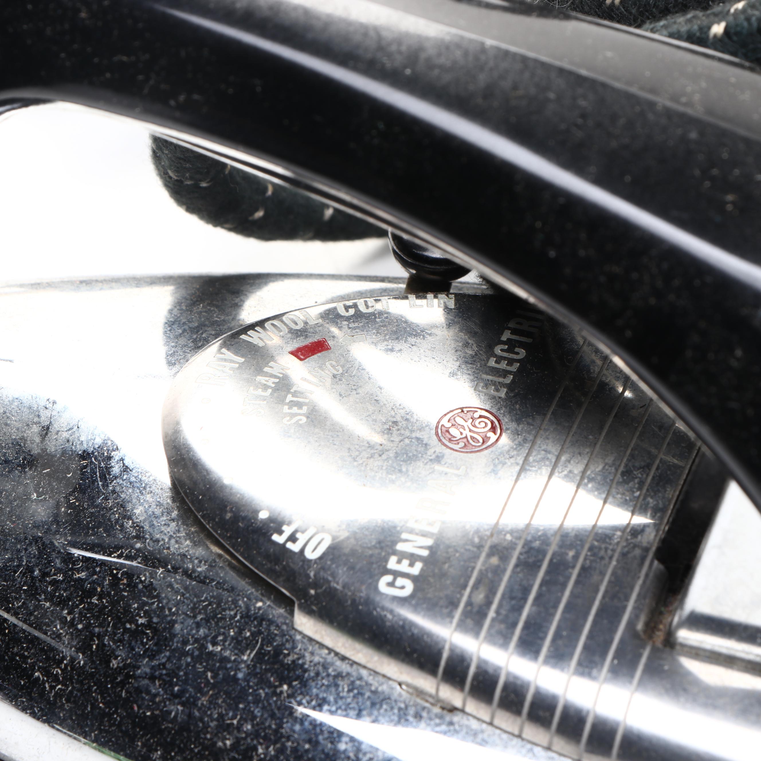 General Electric, Sunbeam, and Universal Clothes Irons