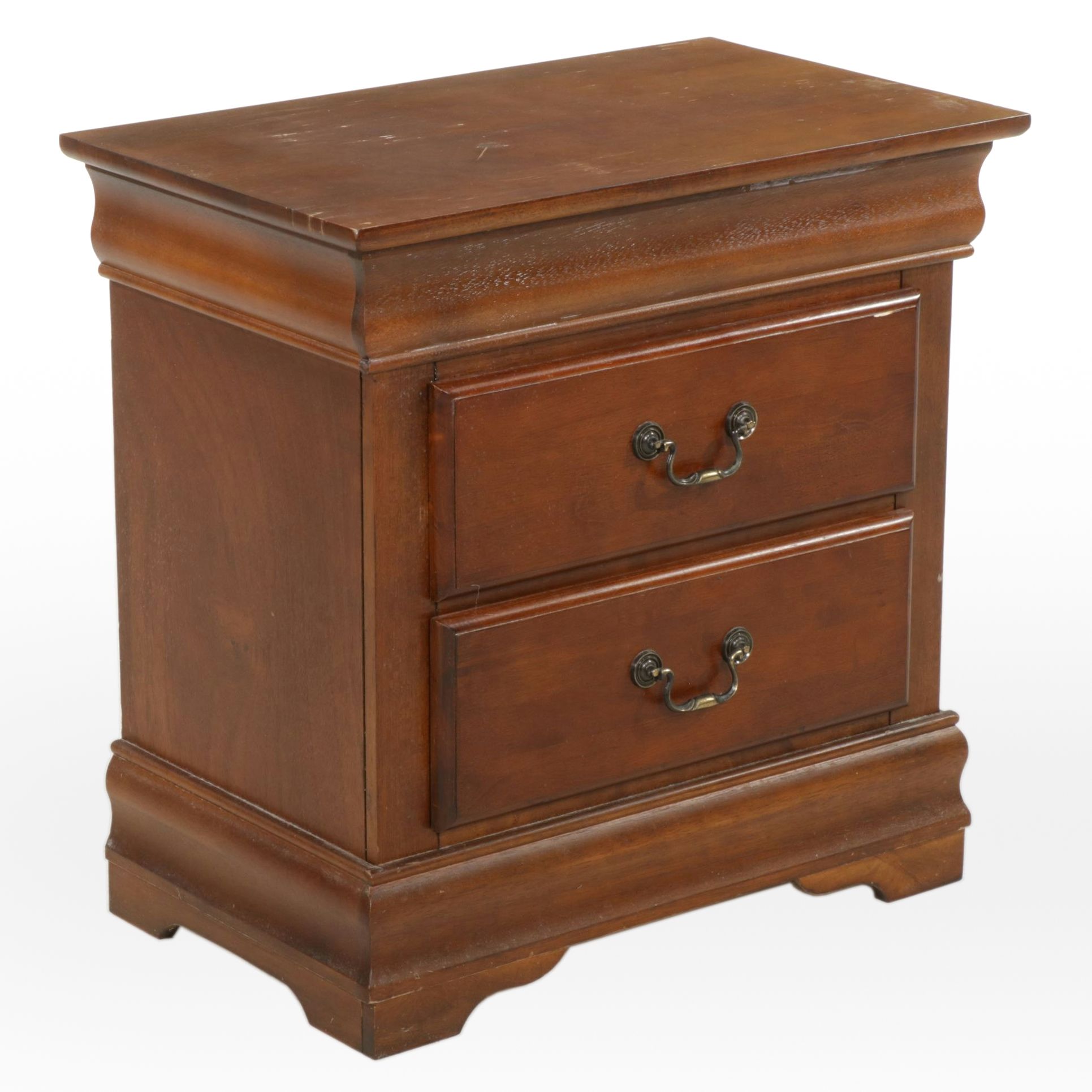 Mahogany Nightstand, 21st Century