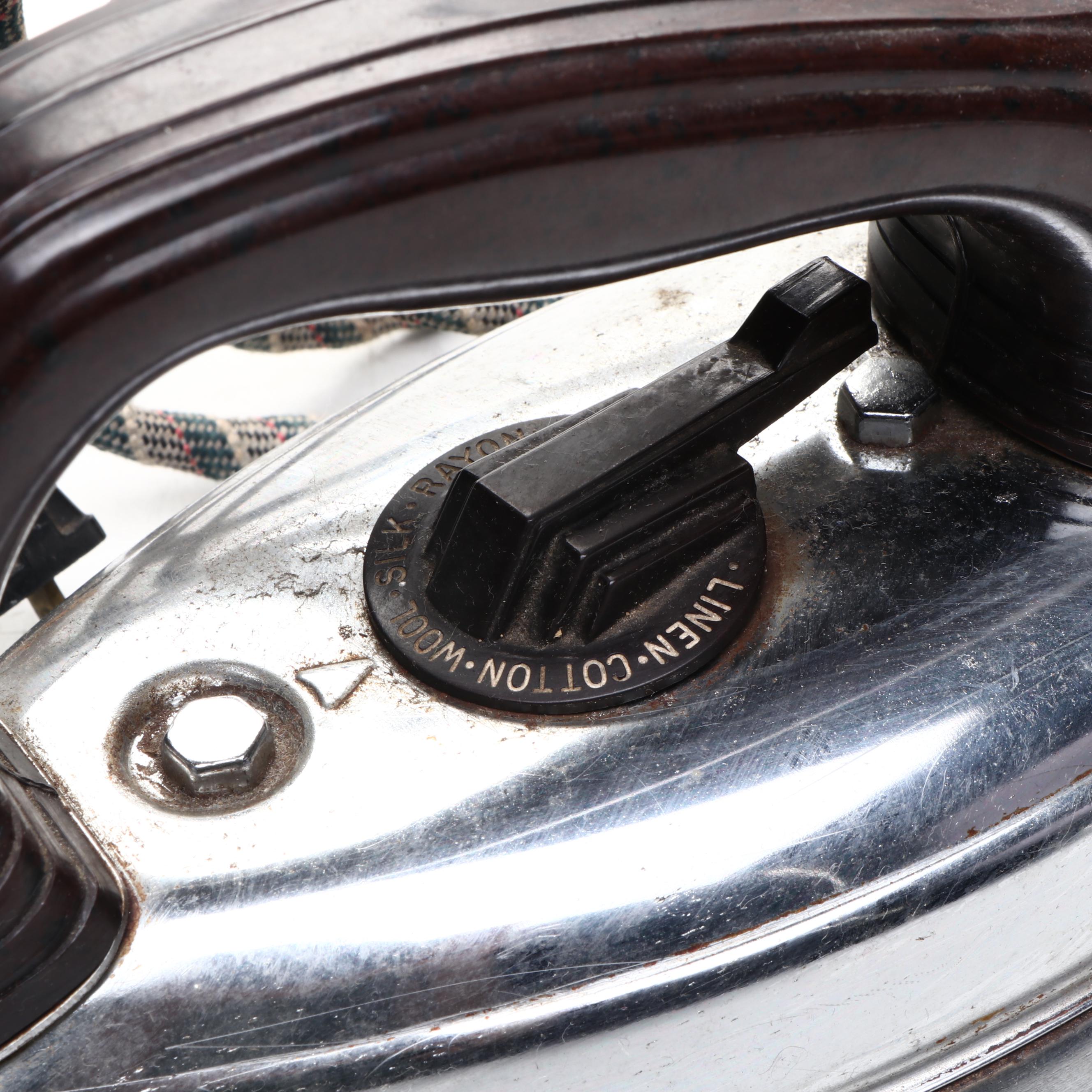 General Electric, Sunbeam, and Other Mid-Century Clothes Irons