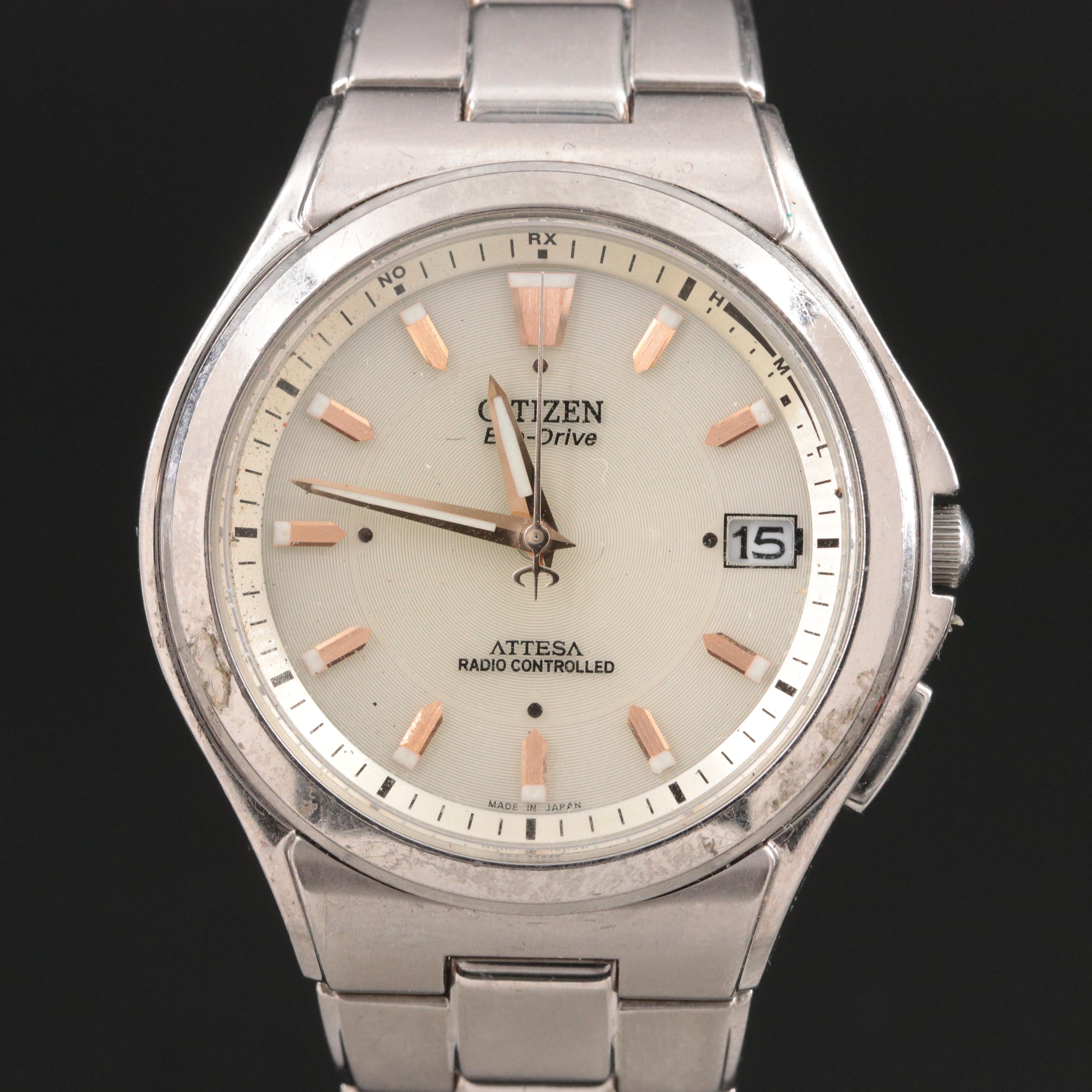 Citizen Eco-Drive Attesa Radio Controlled Watch H110M