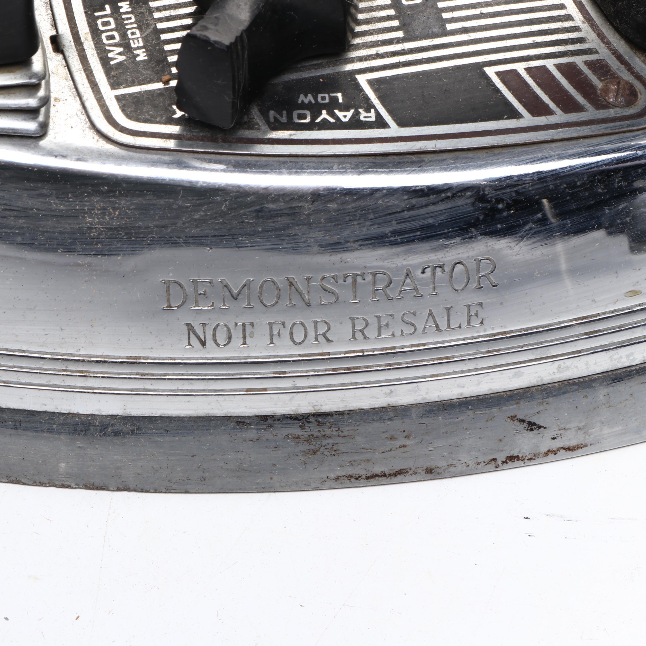 General Electric, Sunbeam, and Other Mid-Century Clothes Irons