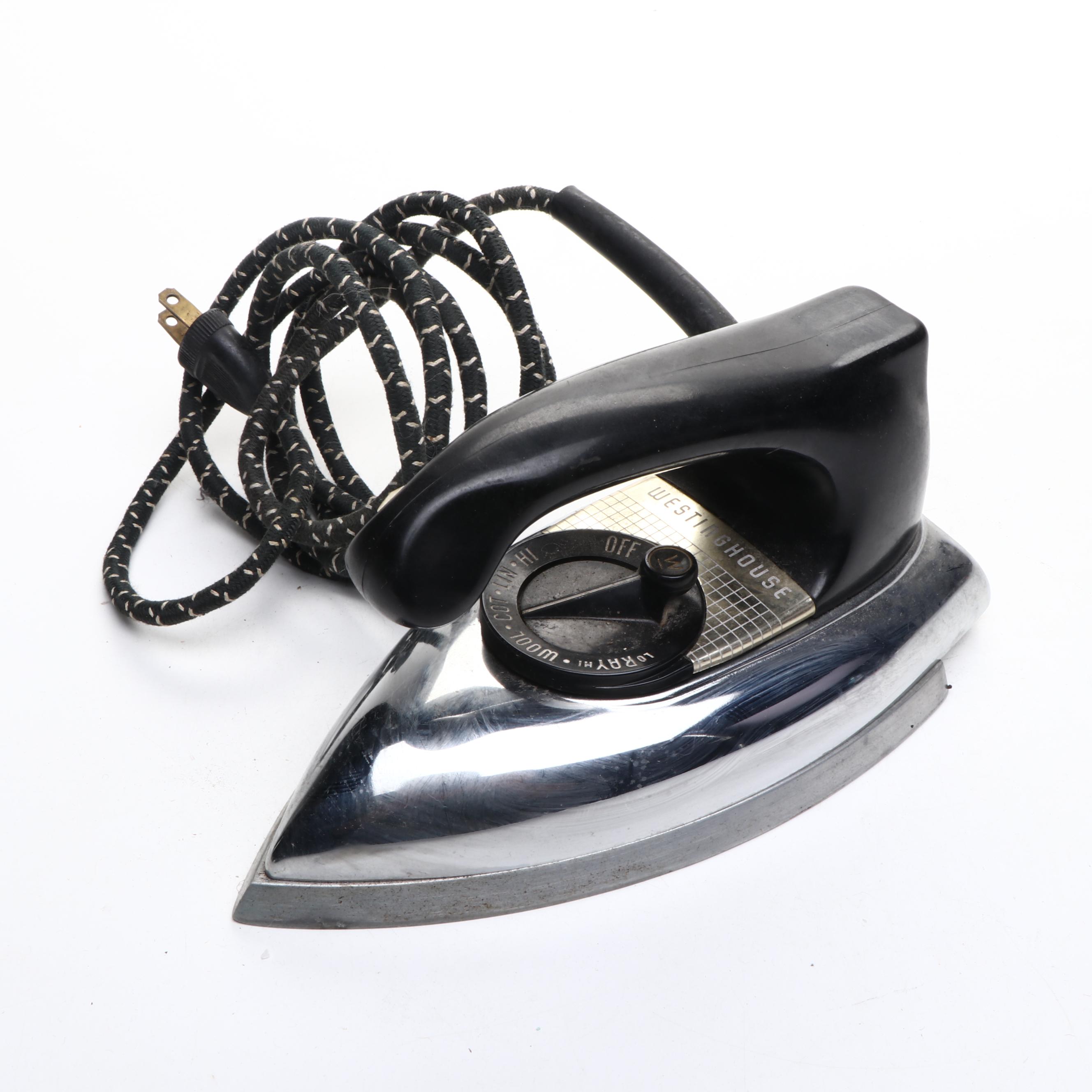 General Electric, Sunbeam, and Other Mid-Century Clothes Irons