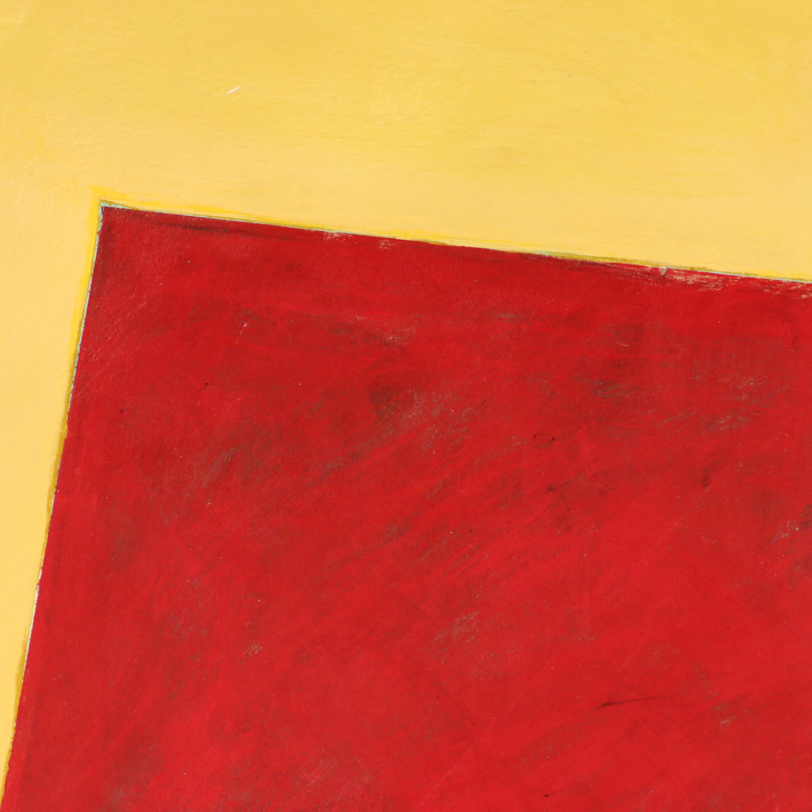 James L. Bruch Acrylic Painting of Untitled Abstraction, Circa 2000