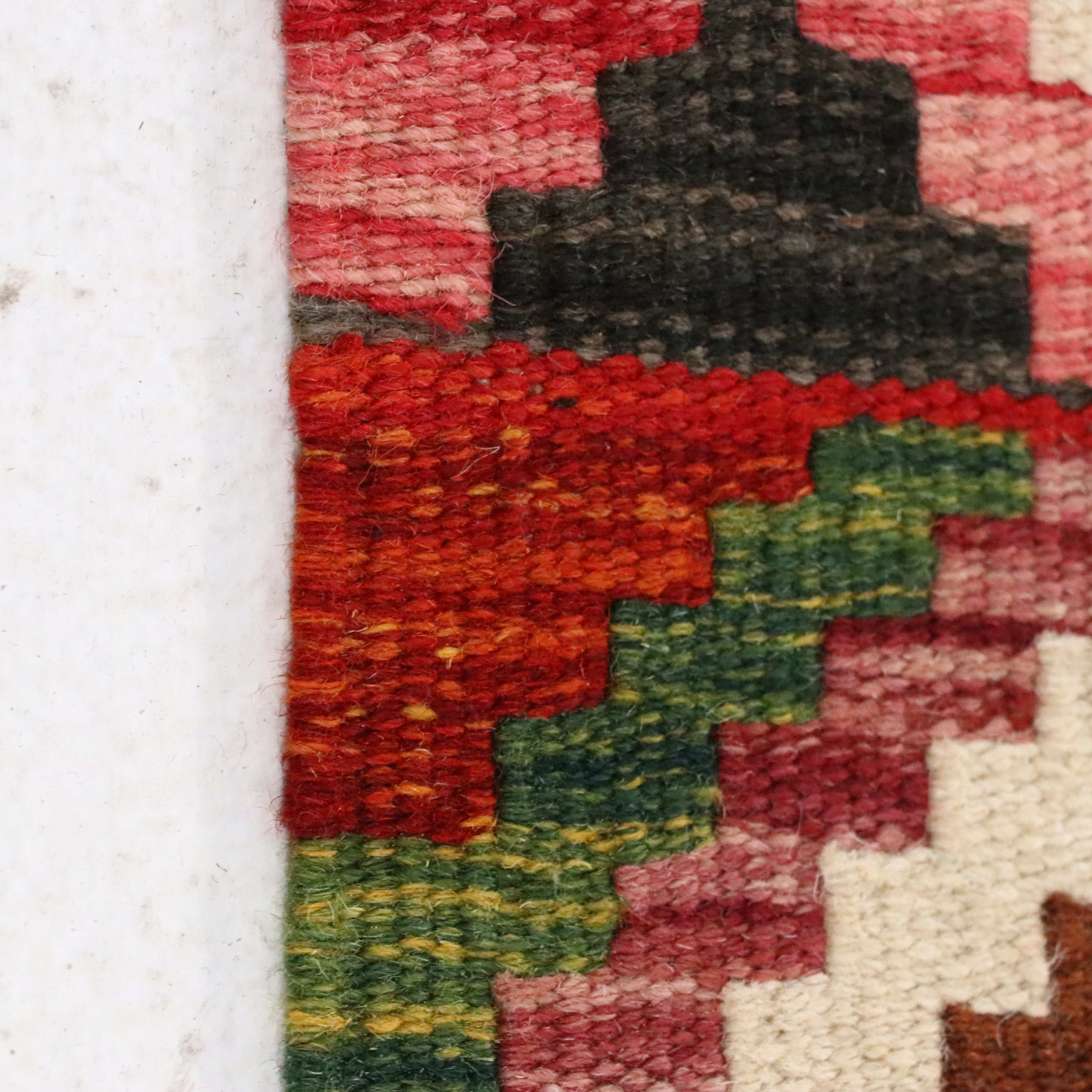 6'9 x 7' Handwoven Pakistani Kilim Area Rug