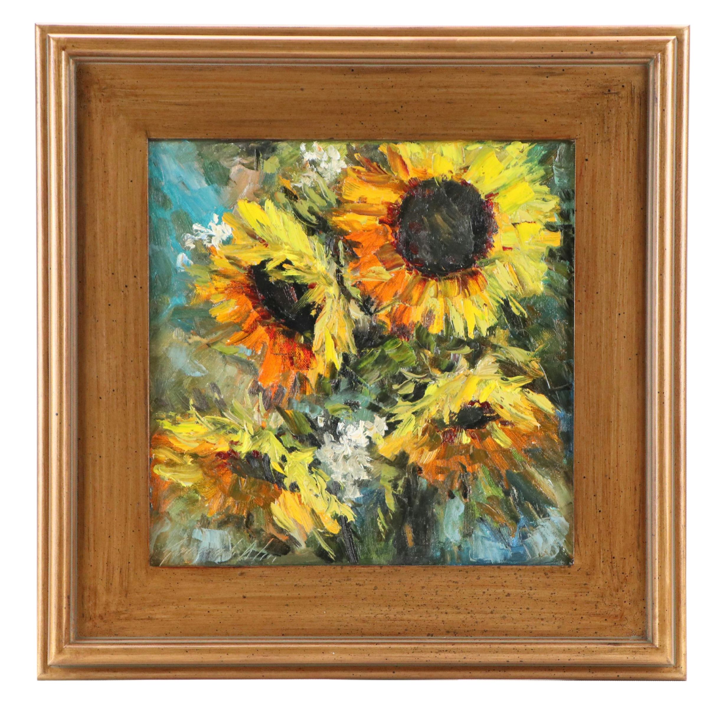 Garncarek Aleksander Floral Oil Painting, 2025