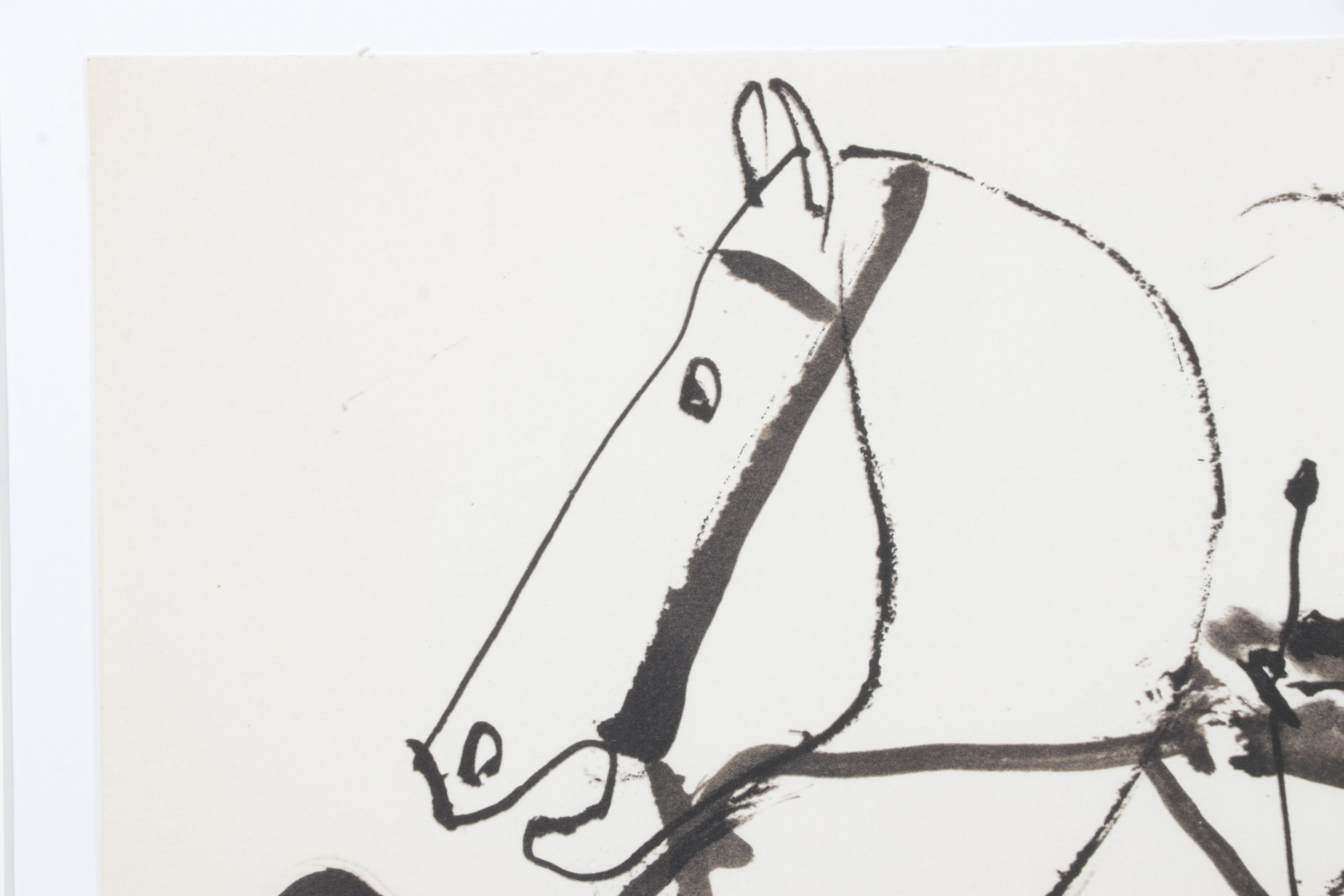 Offset Lithograph after Pablo Picasso from "Toros y Toreros" Folio