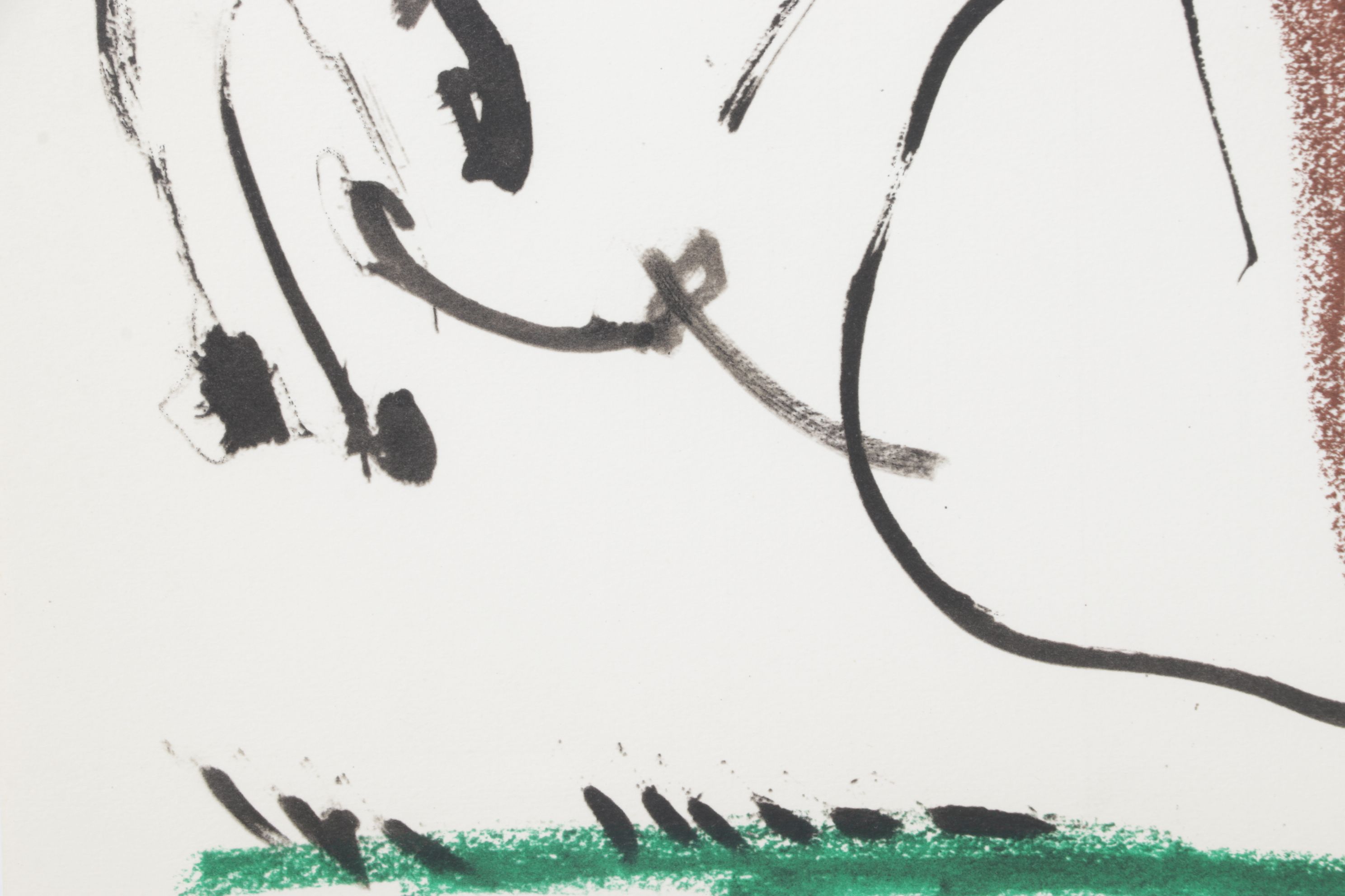 Offset Lithograph after Pablo Picasso from "Toros y Toreros" Folio