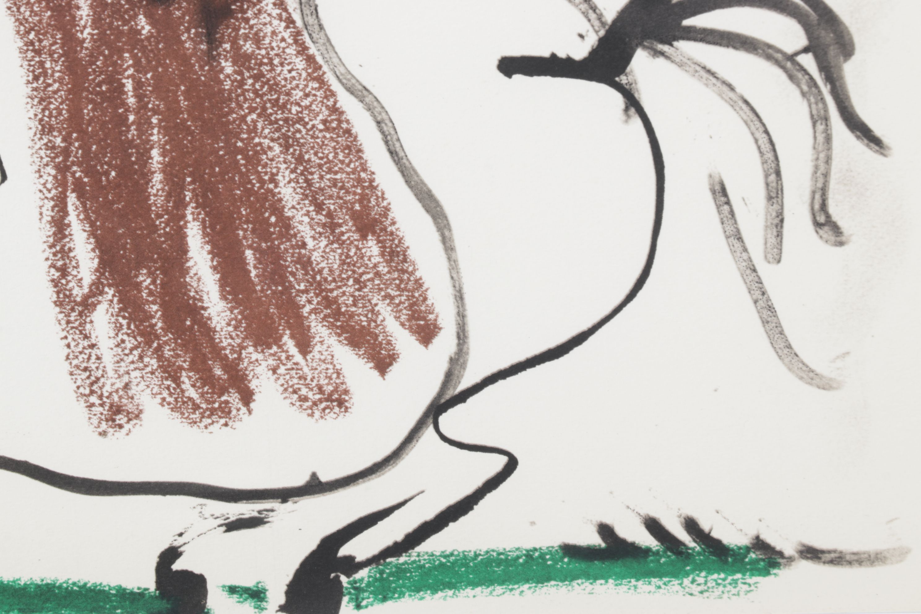 Offset Lithograph after Pablo Picasso from "Toros y Toreros" Folio