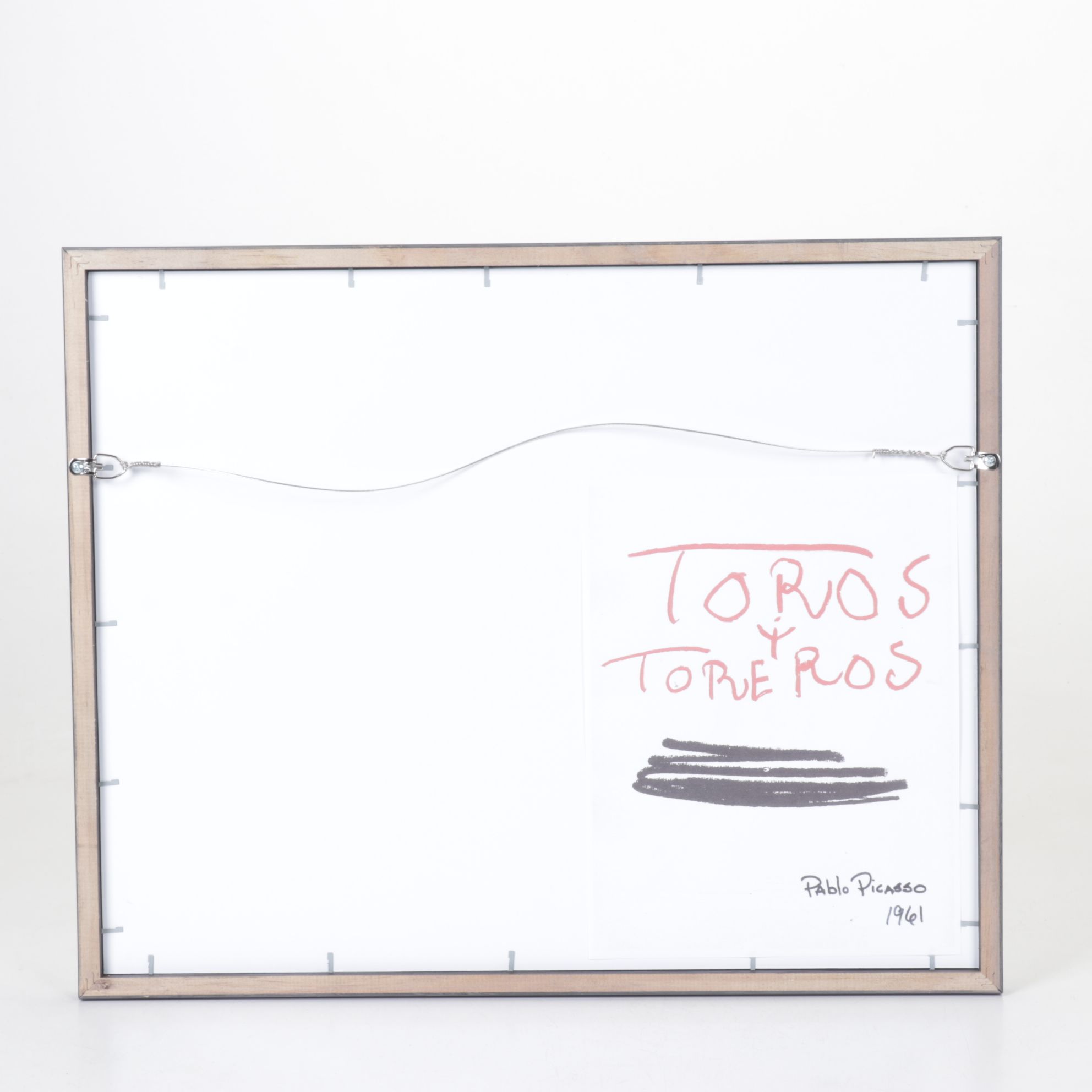 Offset Lithograph after Pablo Picasso from "Toros y Toreros" Folio