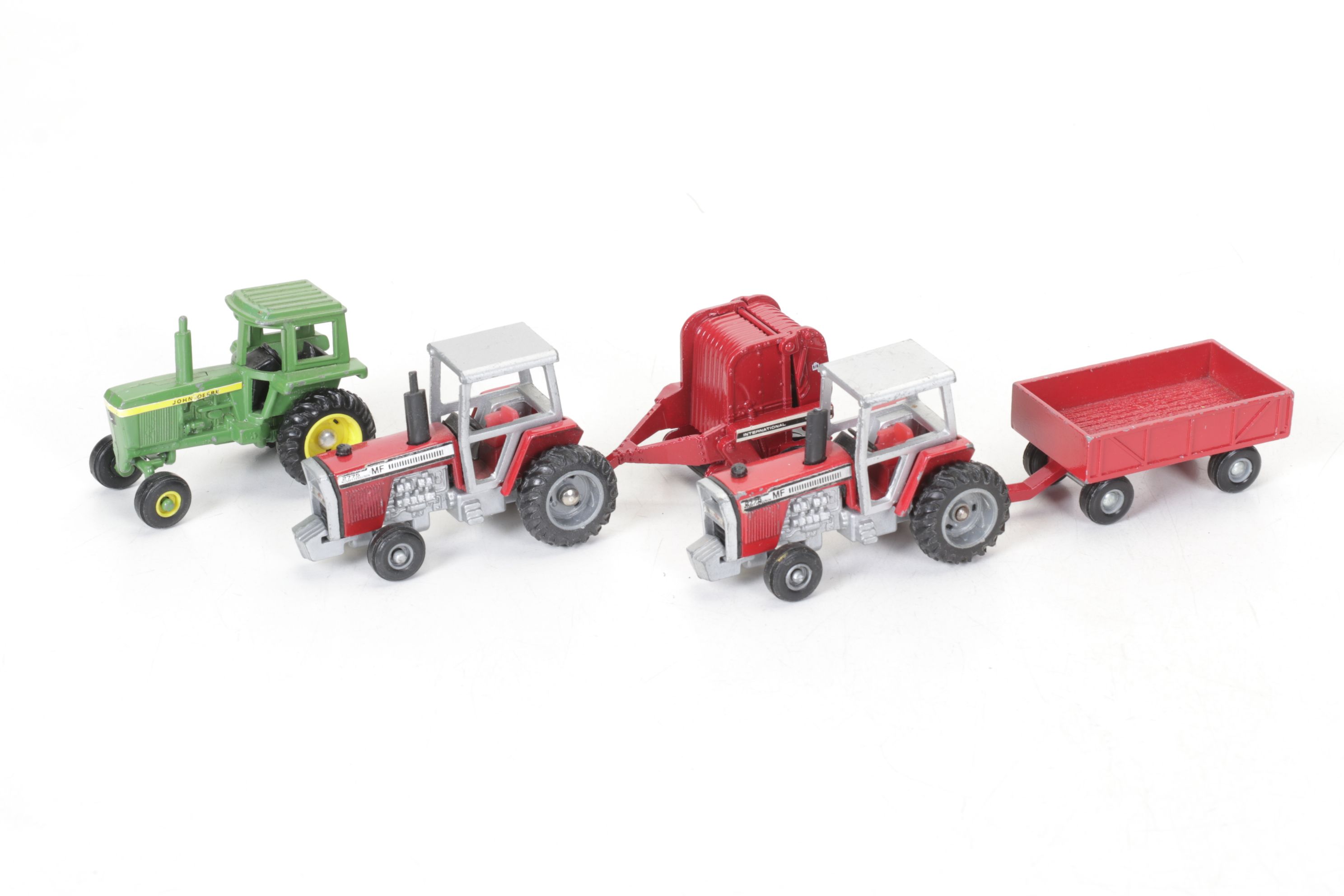 John Deere, International Harvester & Other Diecast Tractor Toys
