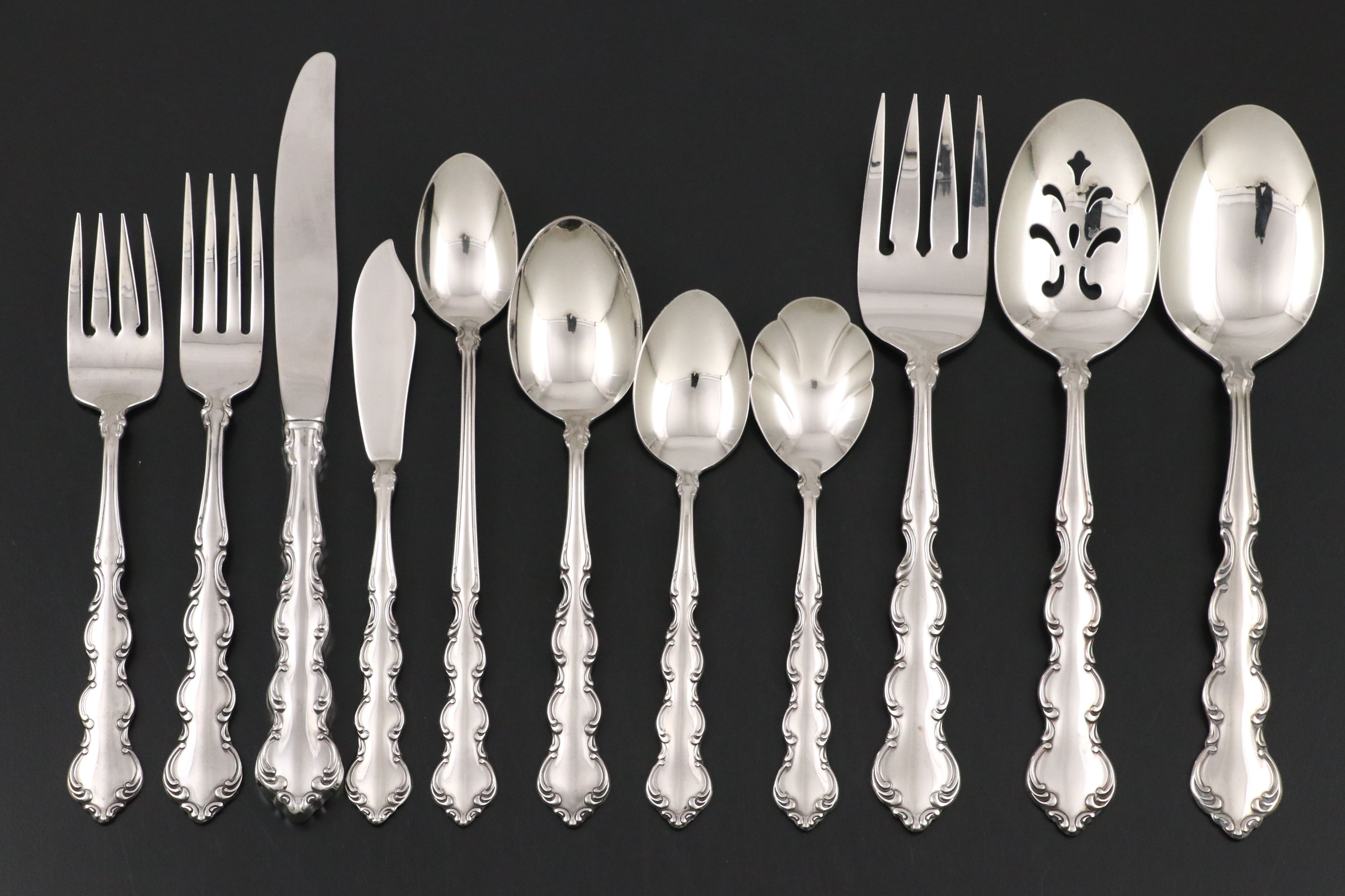 Oneida "Mozart" Stainless Steel Flatware