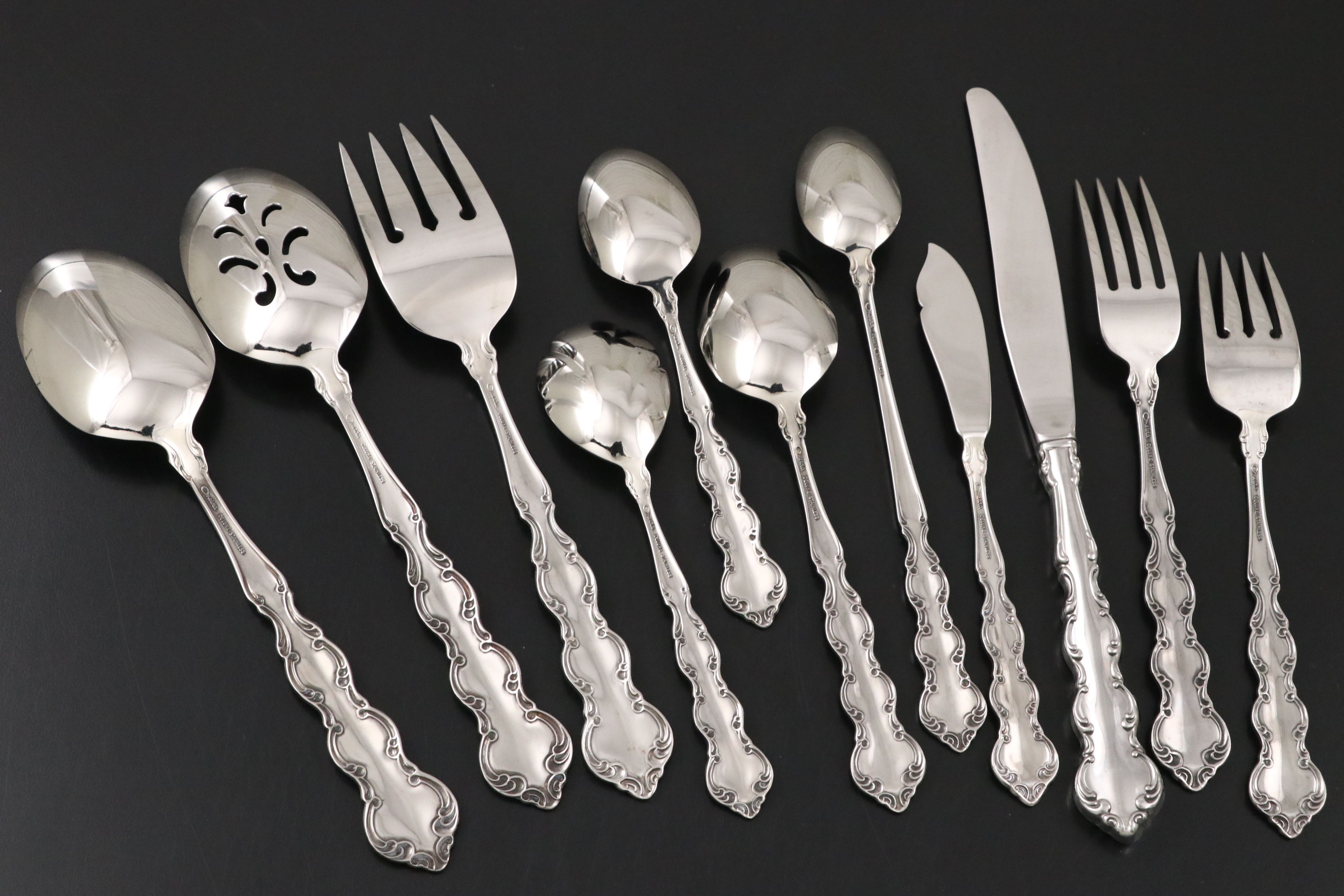 Oneida "Mozart" Stainless Steel Flatware