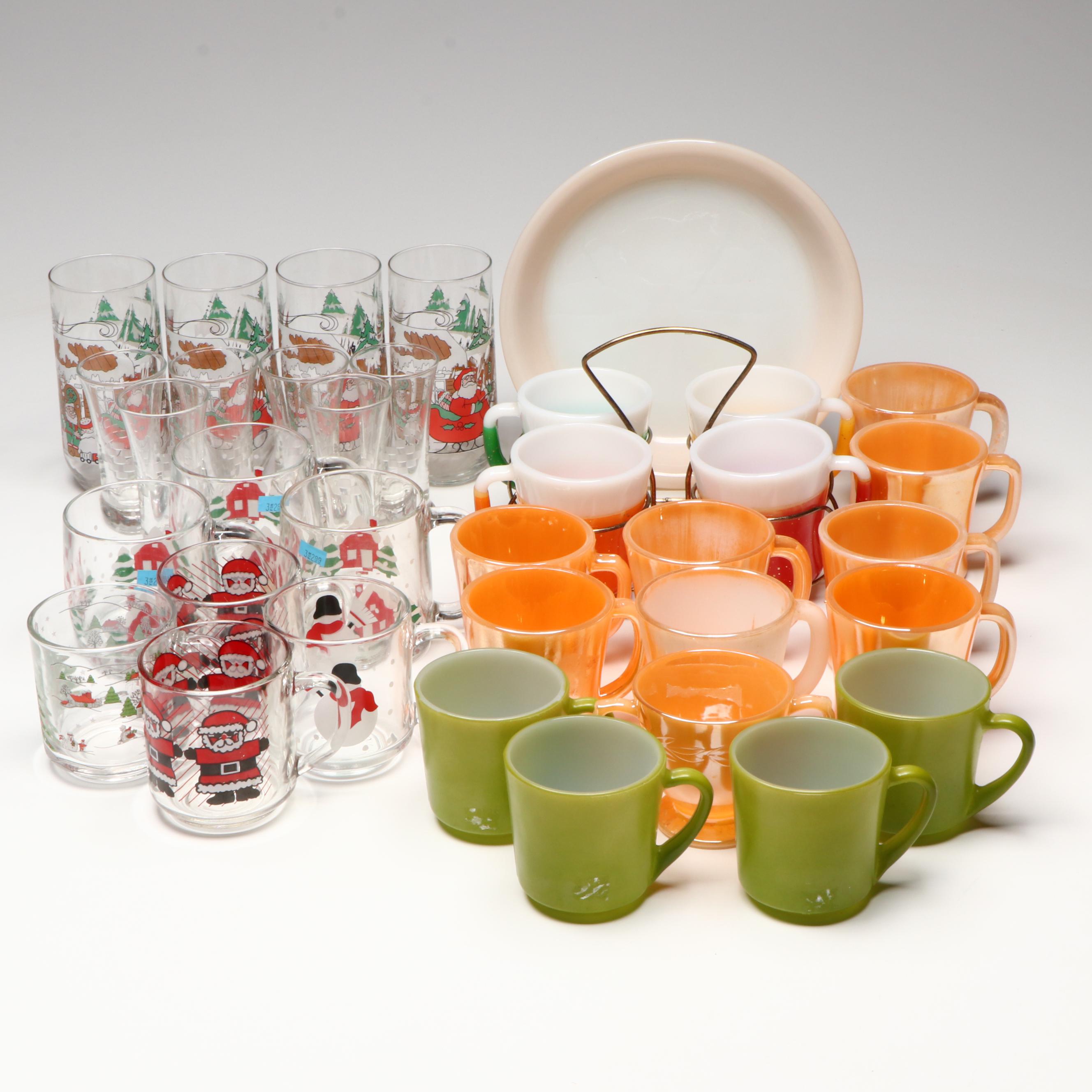 Fire King "Peach Lustre," "Glamalite" and More