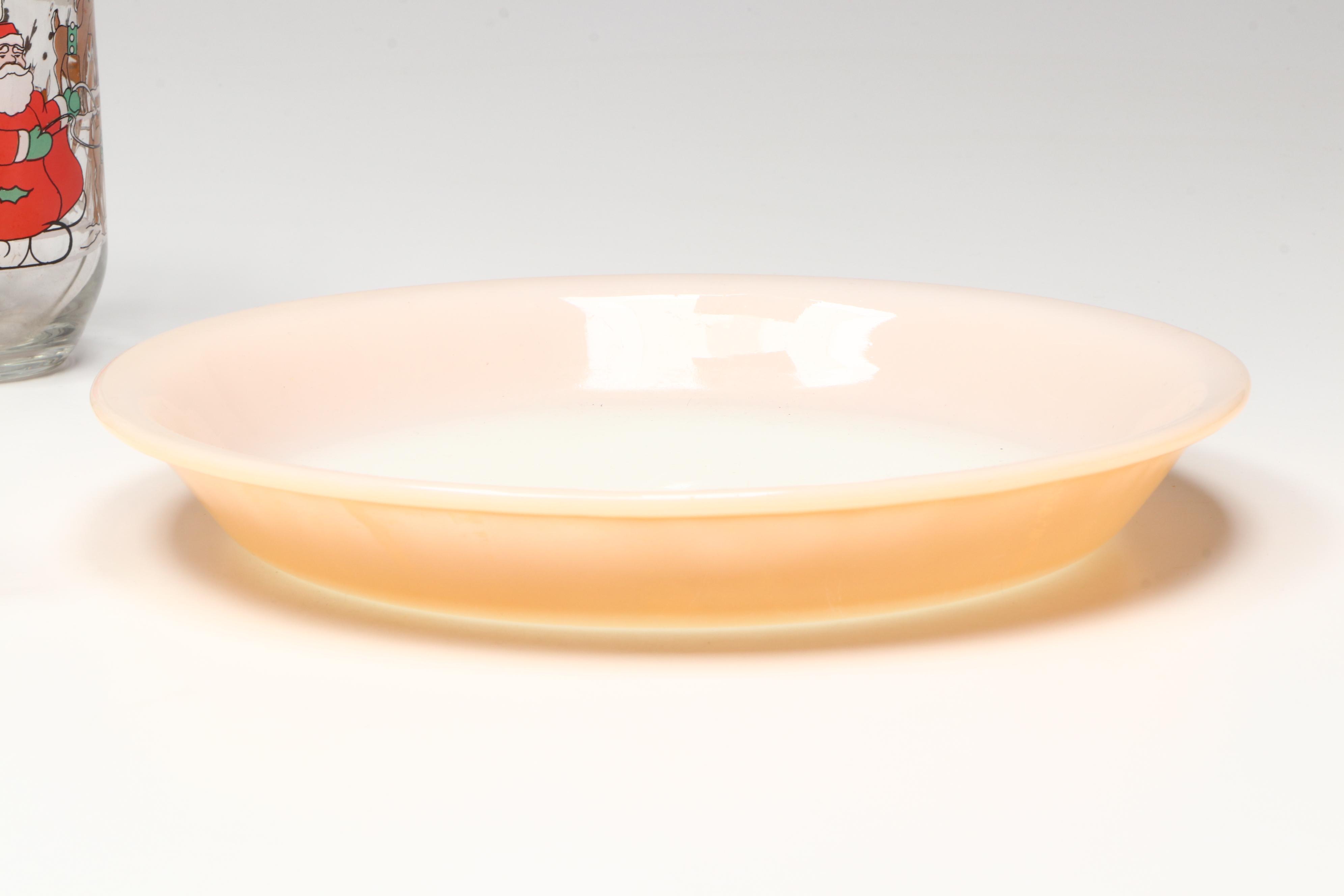 Fire King "Peach Lustre," "Glamalite" and More