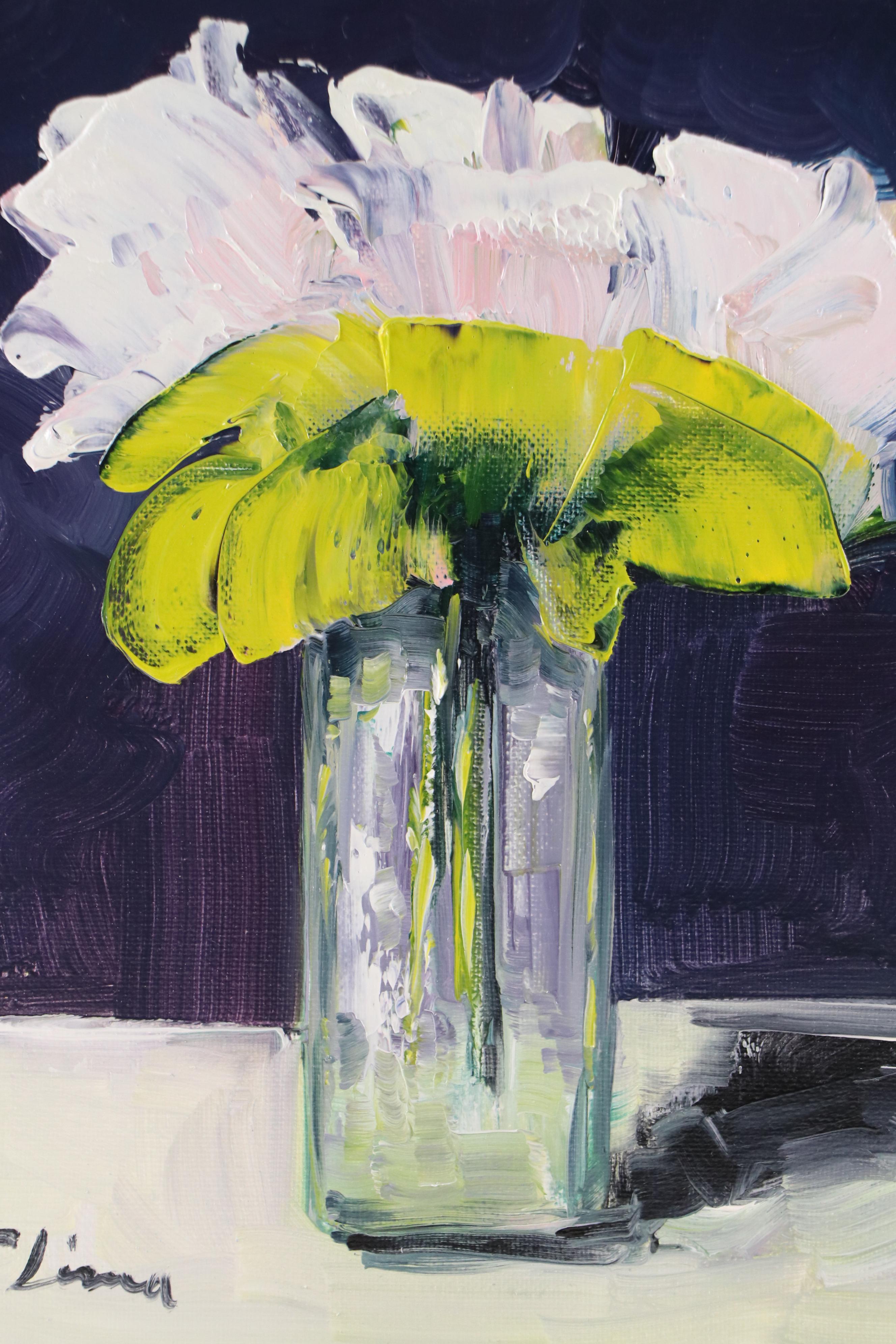 José M. Lima Floral Still Life Oil Painting, 2025