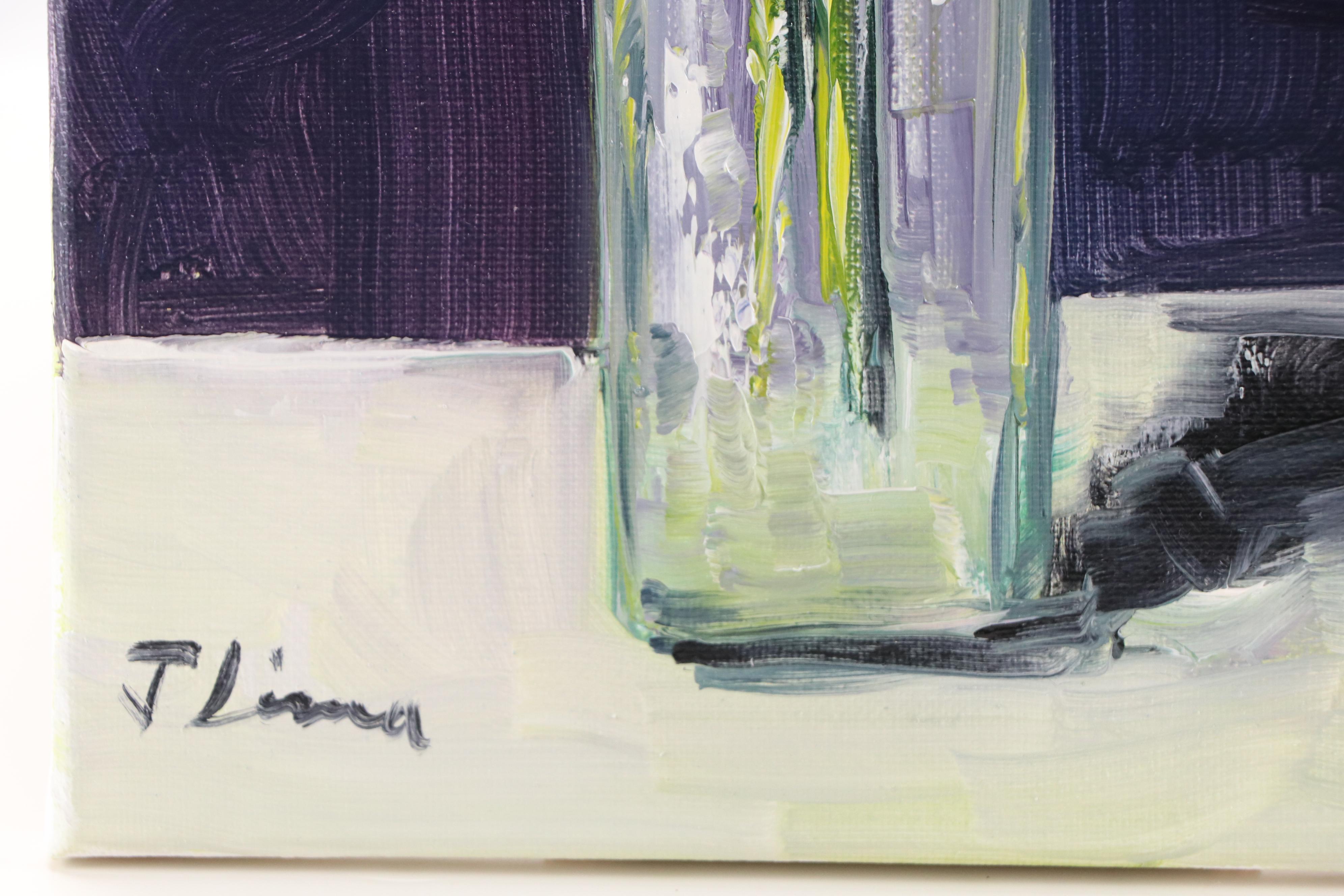 José M. Lima Floral Still Life Oil Painting, 2025