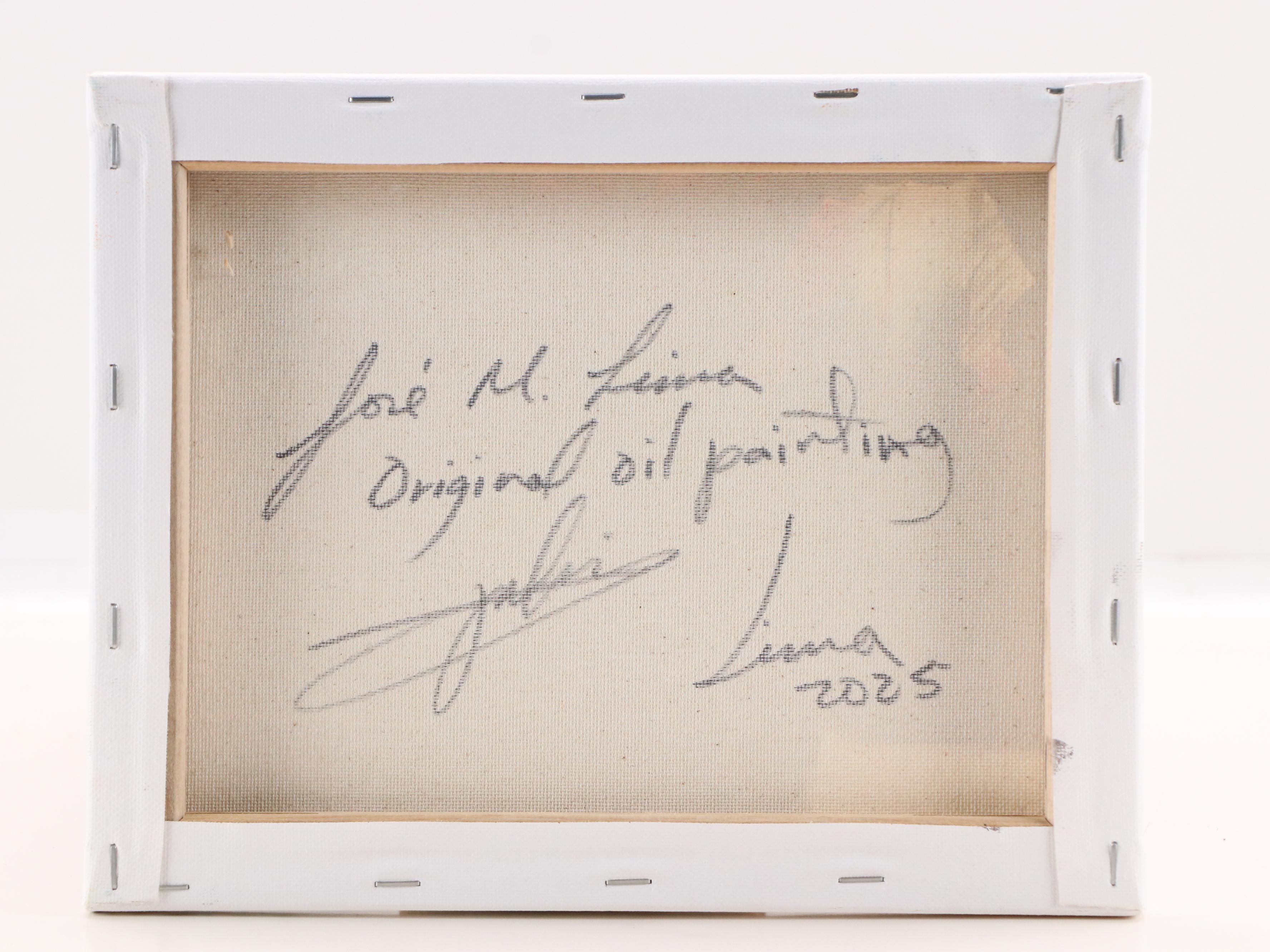 José M. Lima Floral Still Life Oil Painting, 2025