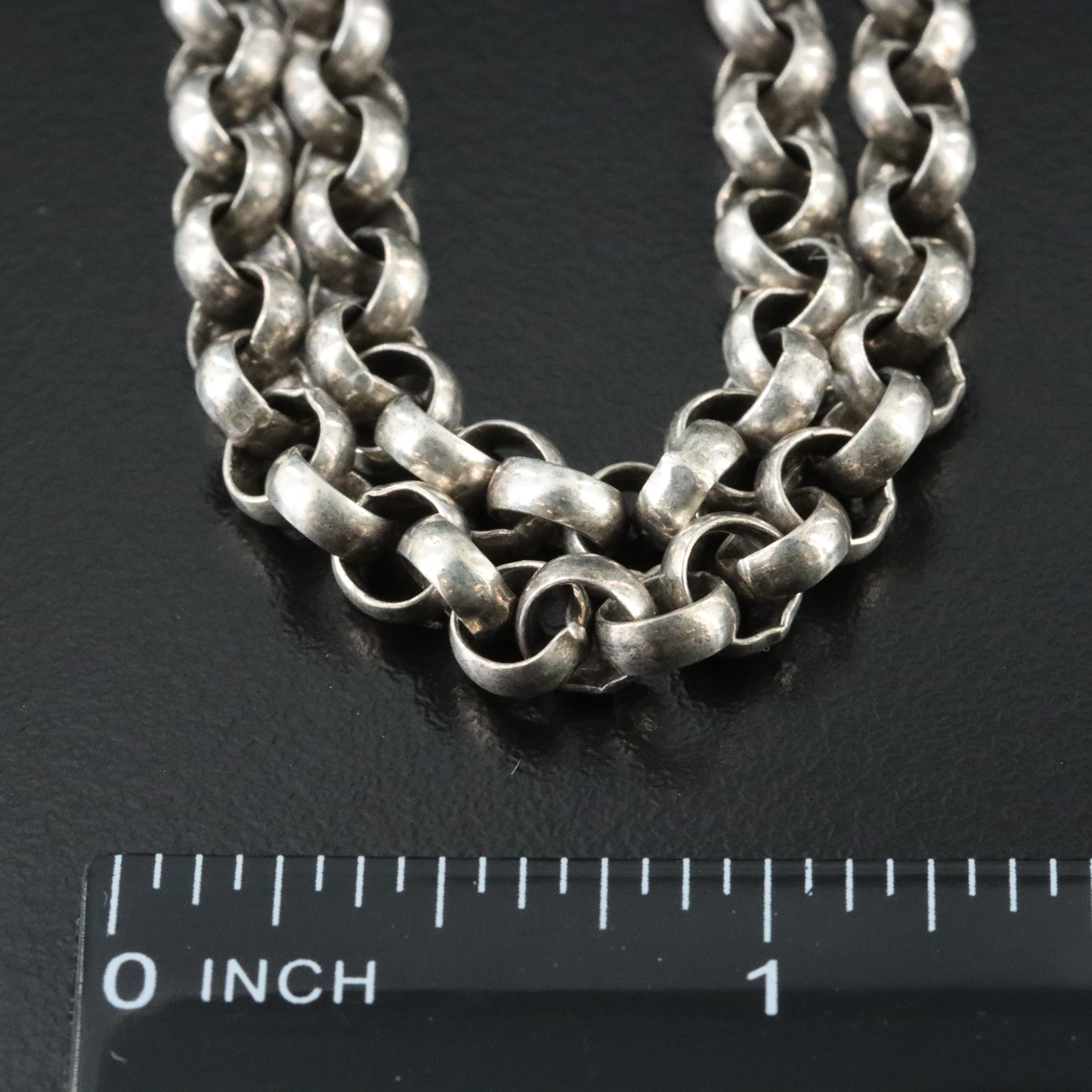 Sterling Rolo Chain Necklaces