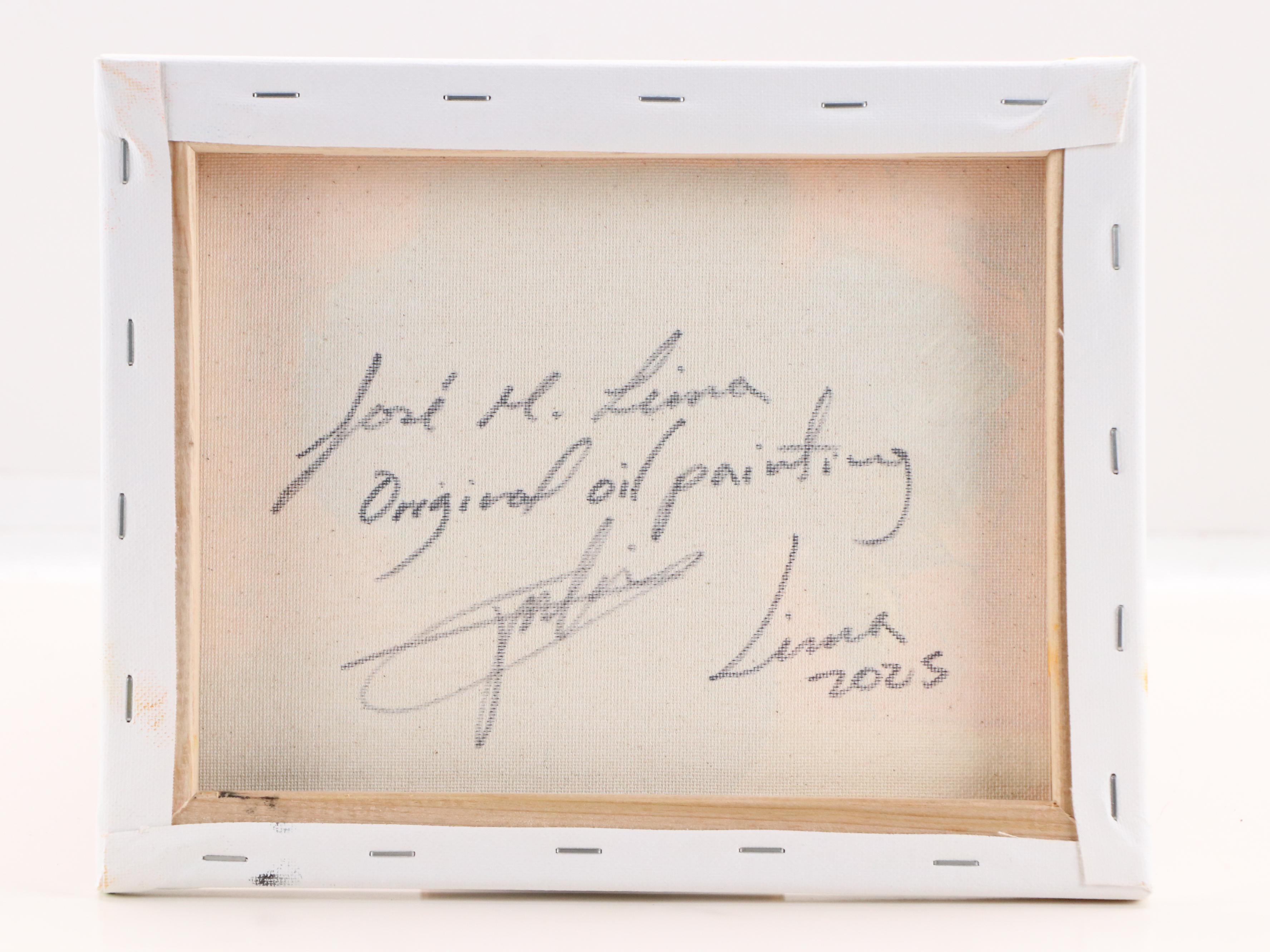 José M. Lima Floral Still Life Oil Painting, 2025