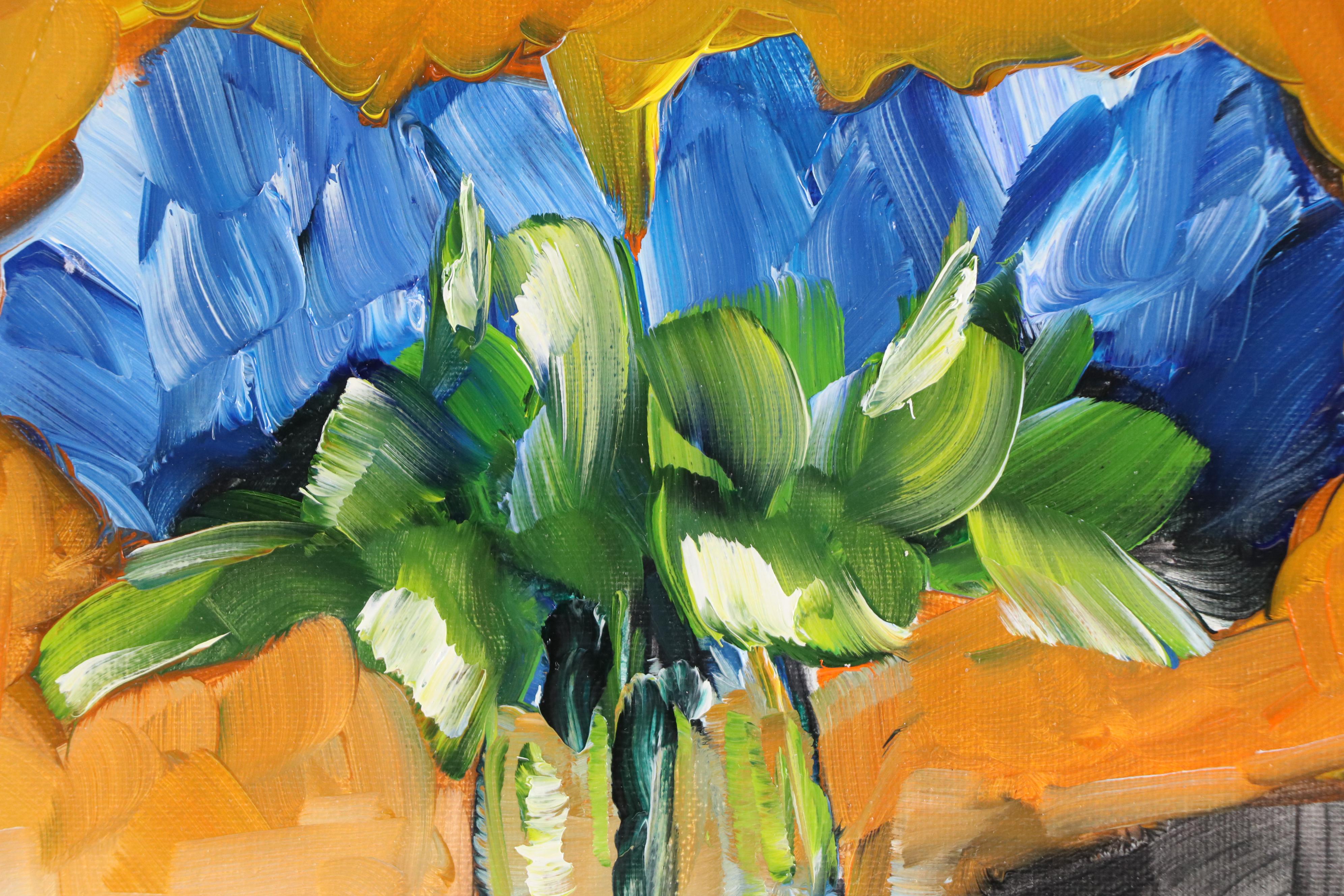 José M. Lima Floral Still Life Oil Painting, 2025