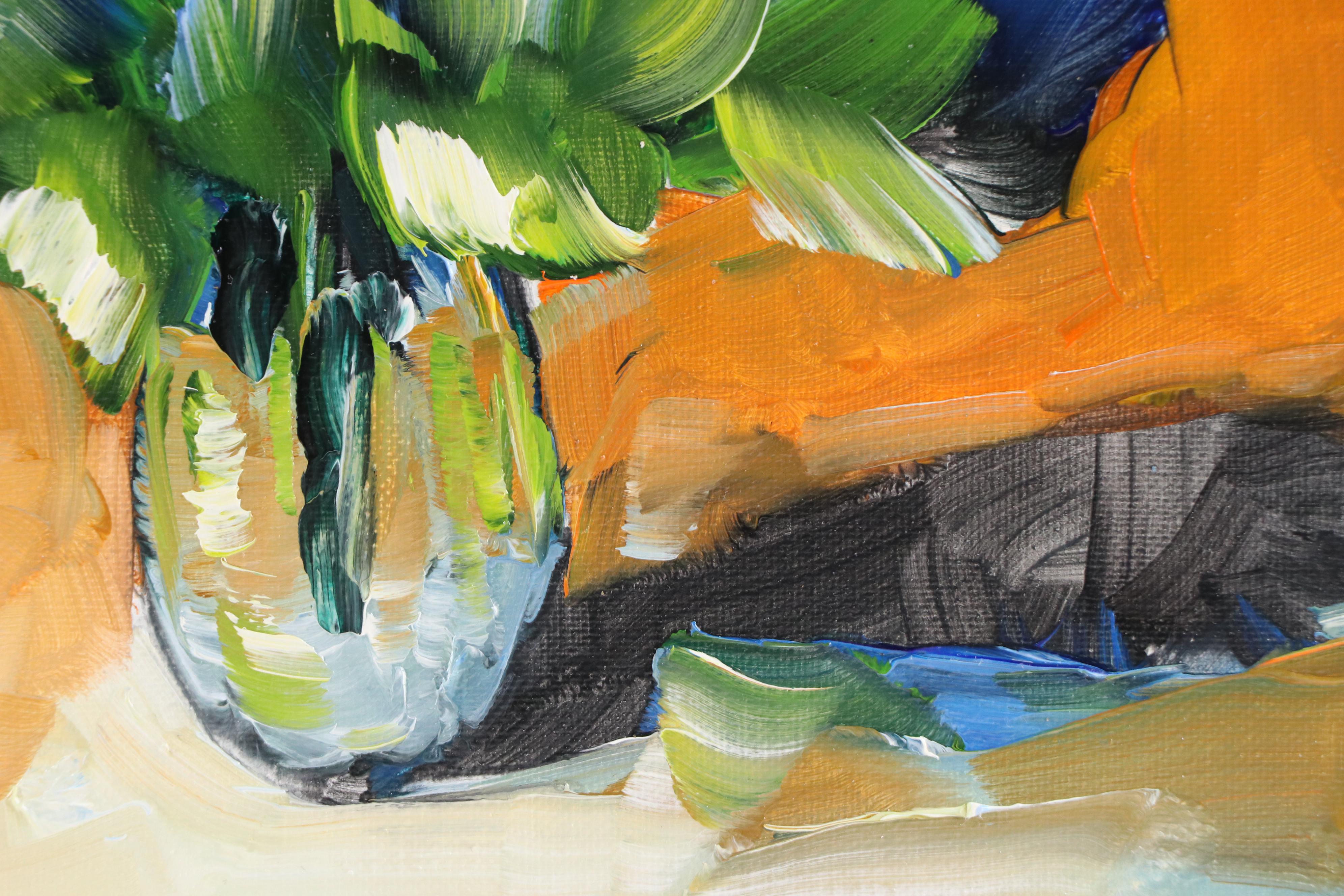 José M. Lima Floral Still Life Oil Painting, 2025