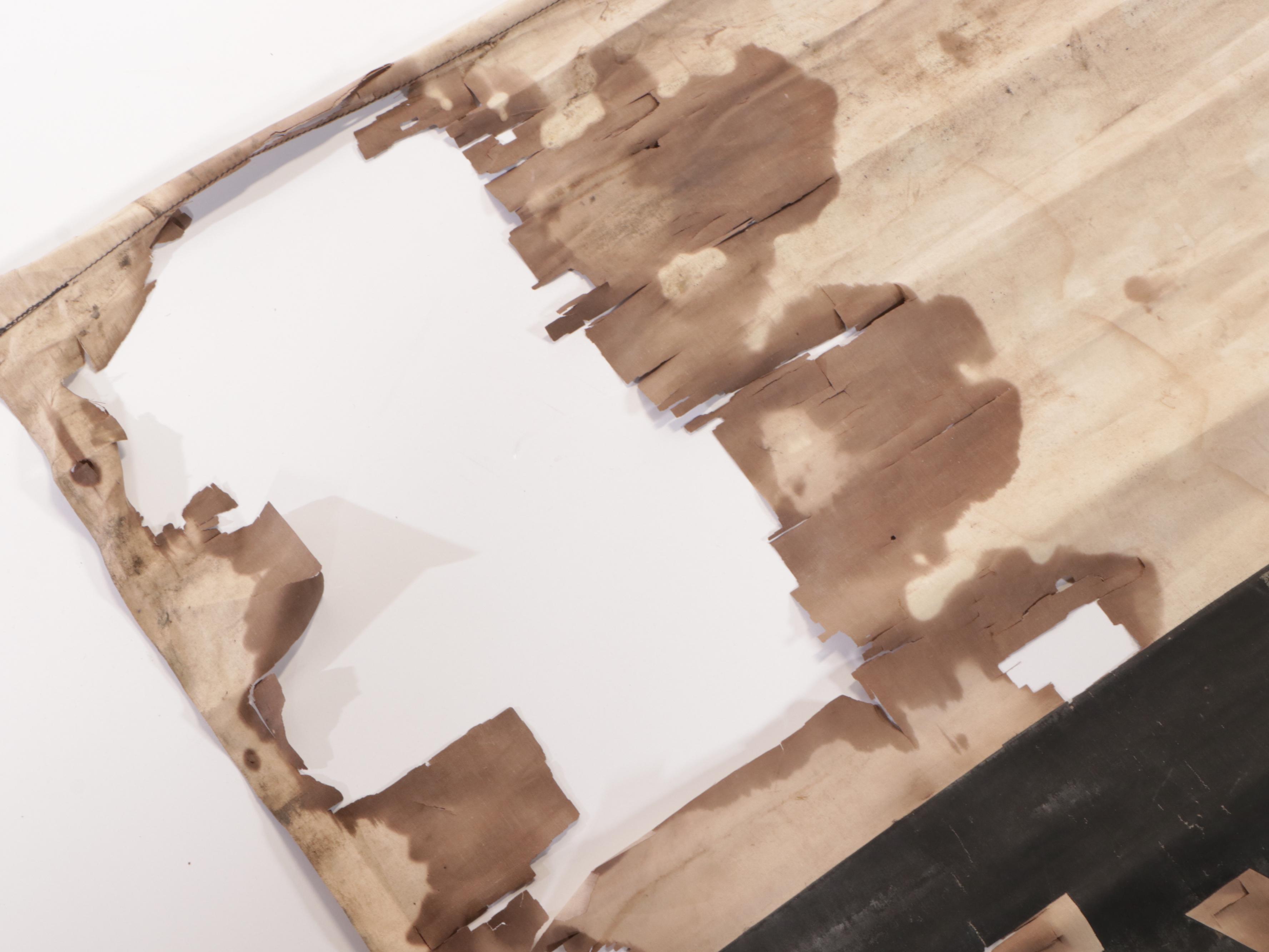 Vintage Bus Route Banner, 1950