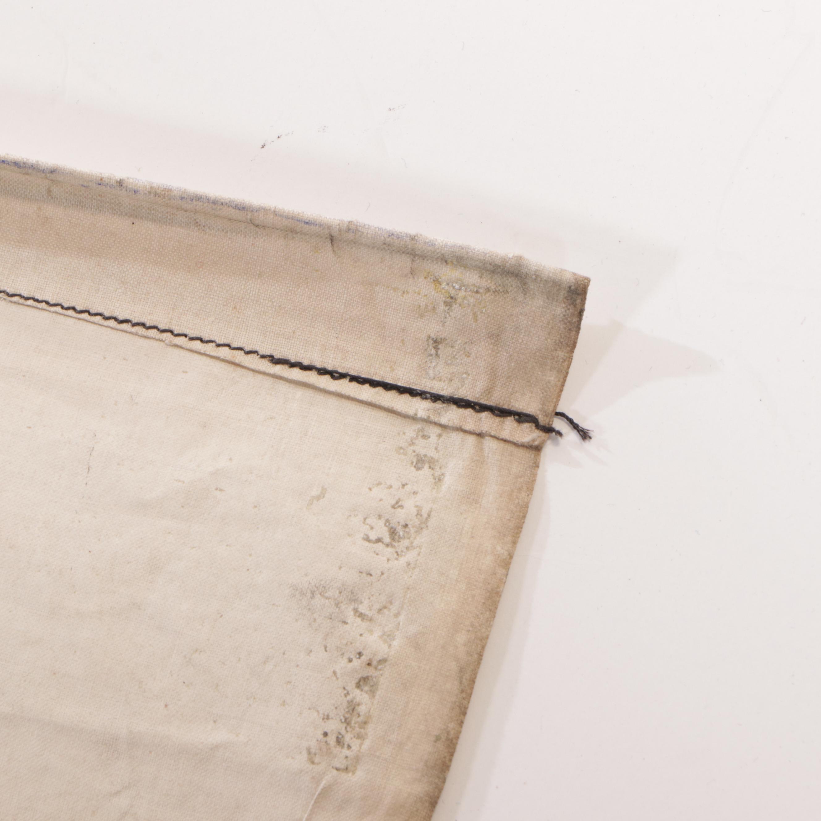 Vintage Bus Route Banner, 1950