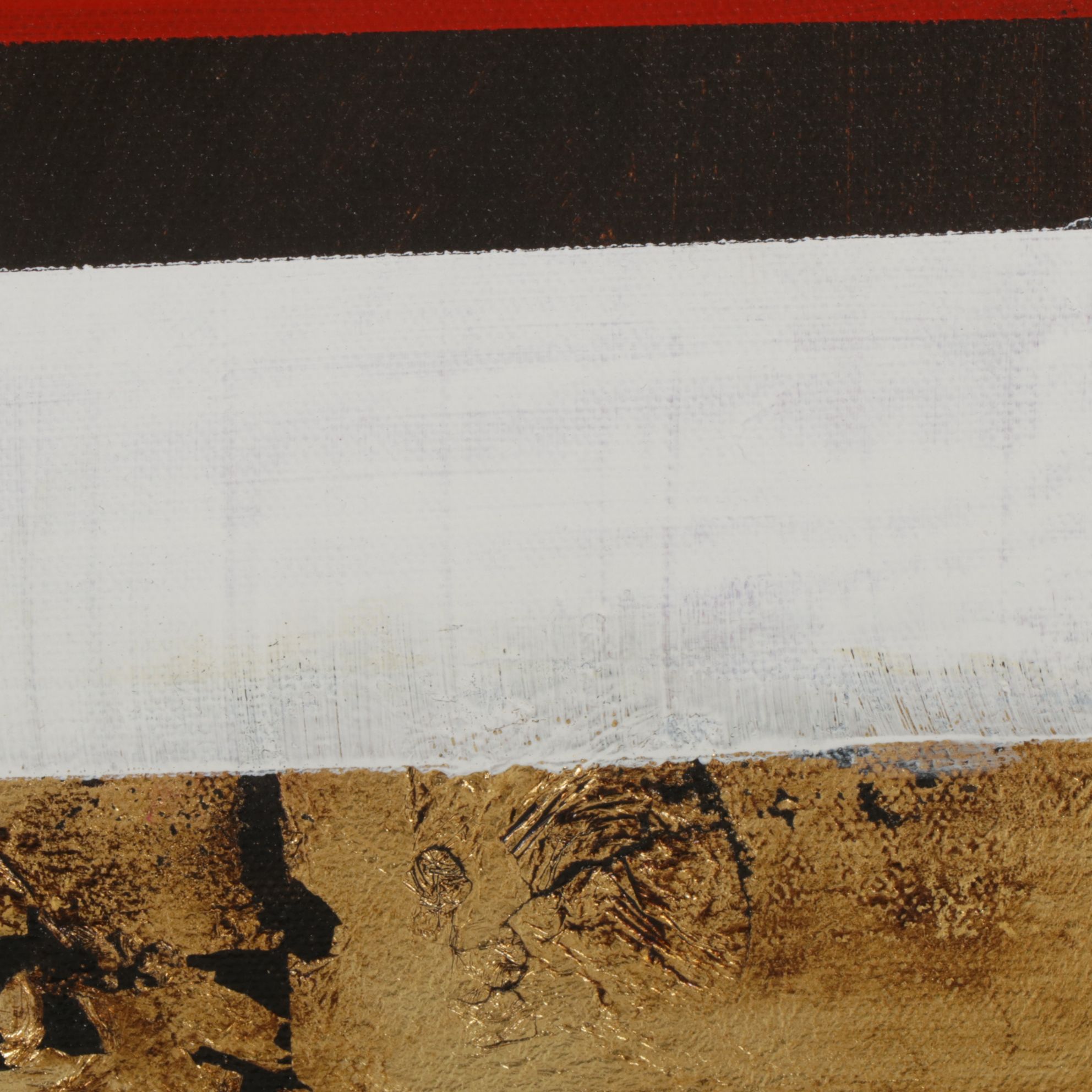 Milagros Pongo Minimalist Abstract Mixed Media Painting, Early 21st Century