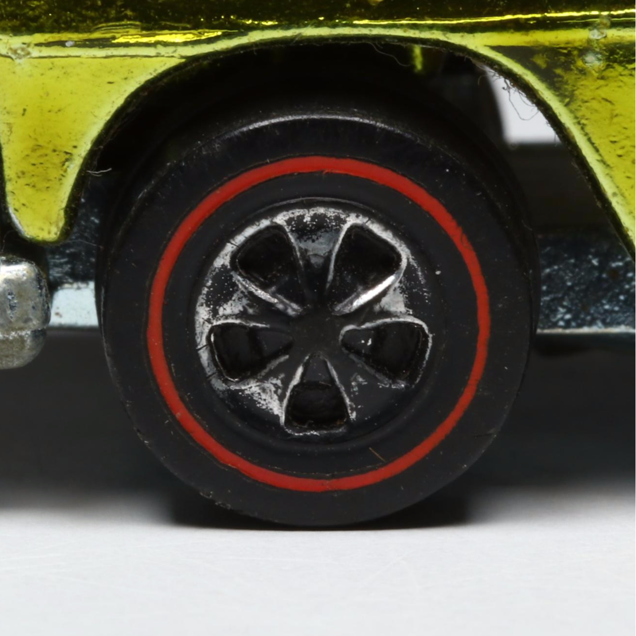 Hot Wheels "Classic Nomad" Yellow Redline Toy Car, 1970