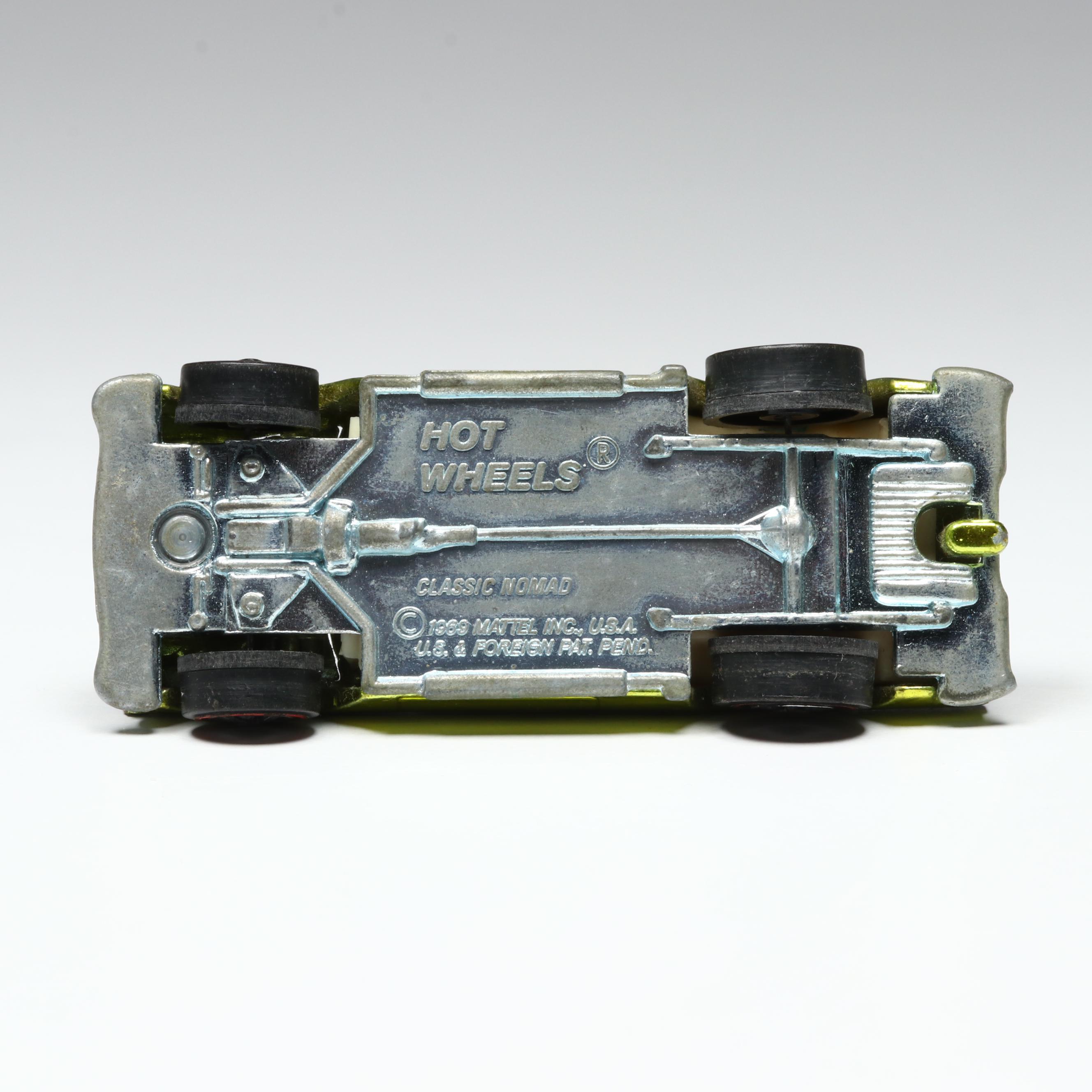 Hot Wheels "Classic Nomad" Yellow Redline Toy Car, 1970