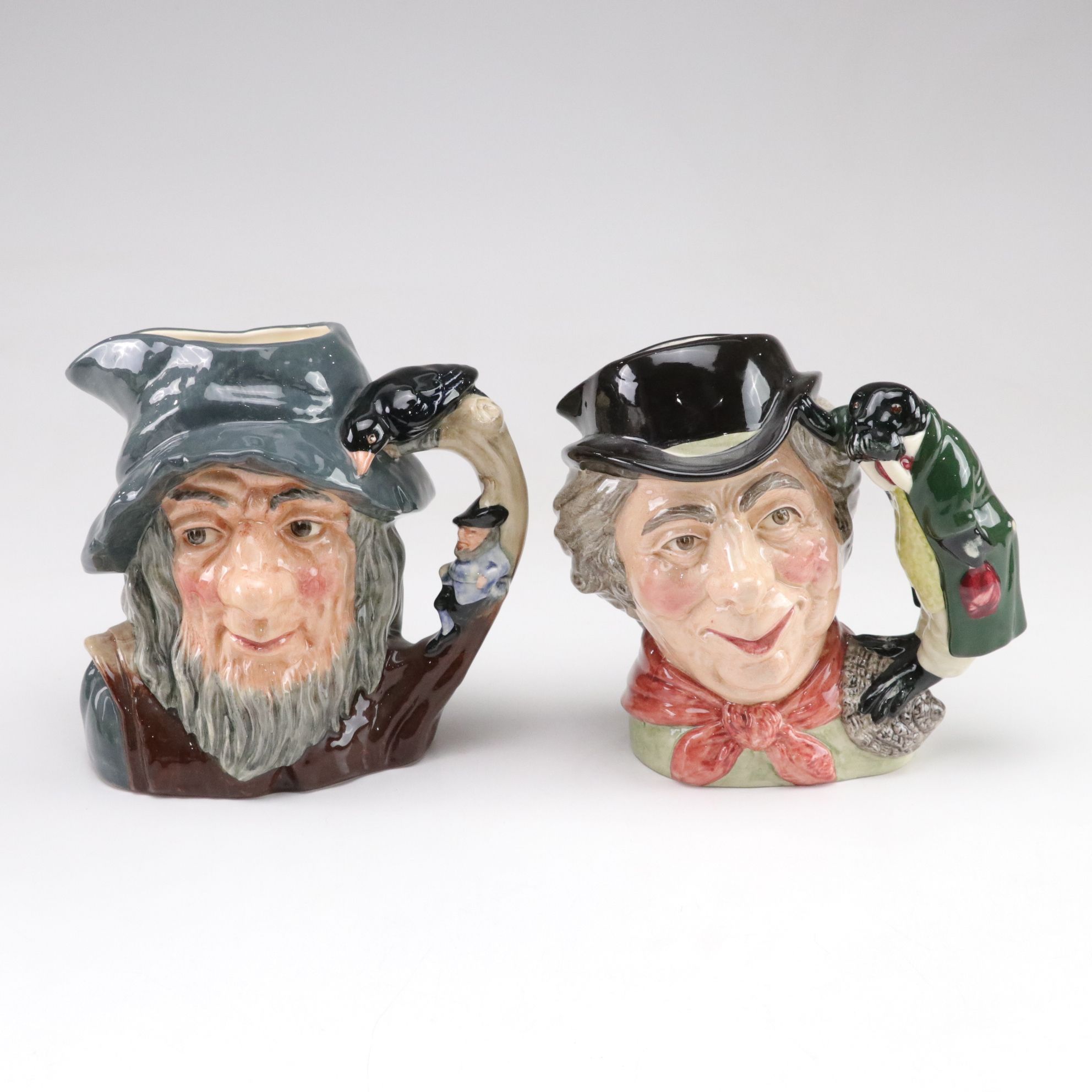 Royal Doulton "Rip Van Winkle" and Other Toby Jugs