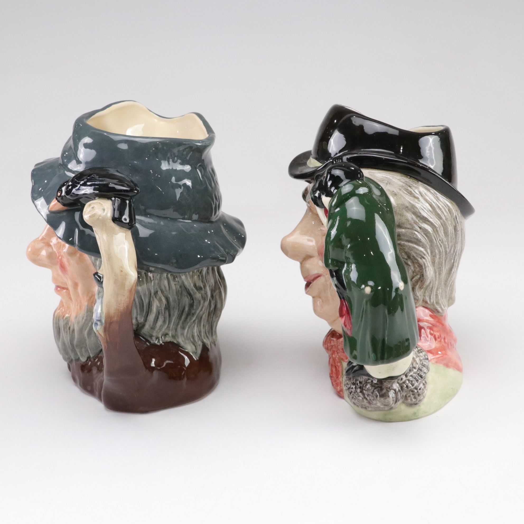 Royal Doulton "Rip Van Winkle" and Other Toby Jugs