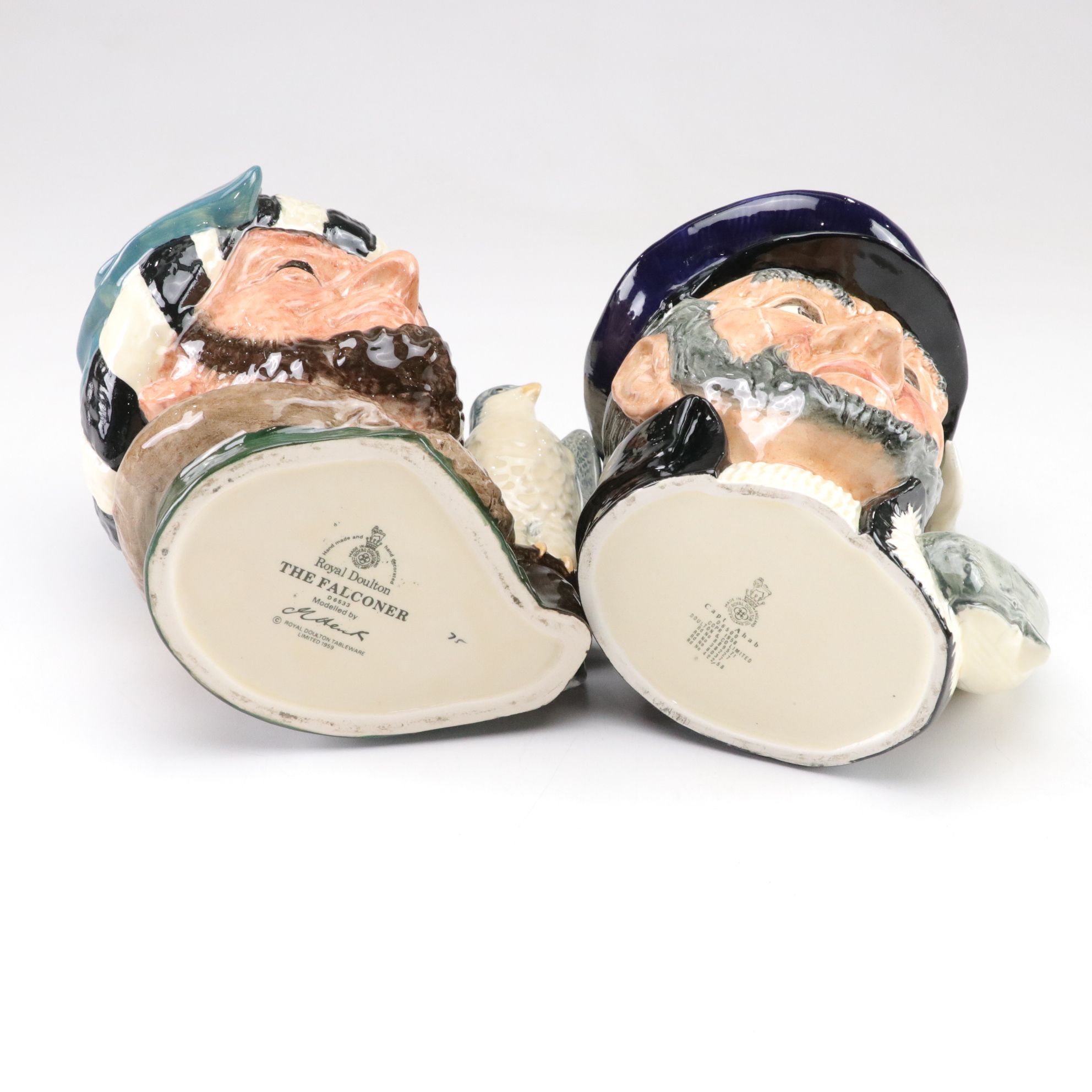 Royal Doulton "Rip Van Winkle" and Other Toby Jugs