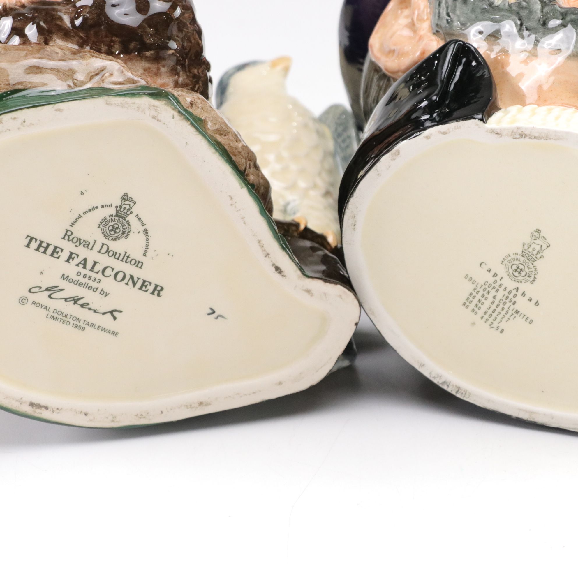 Royal Doulton "Rip Van Winkle" and Other Toby Jugs