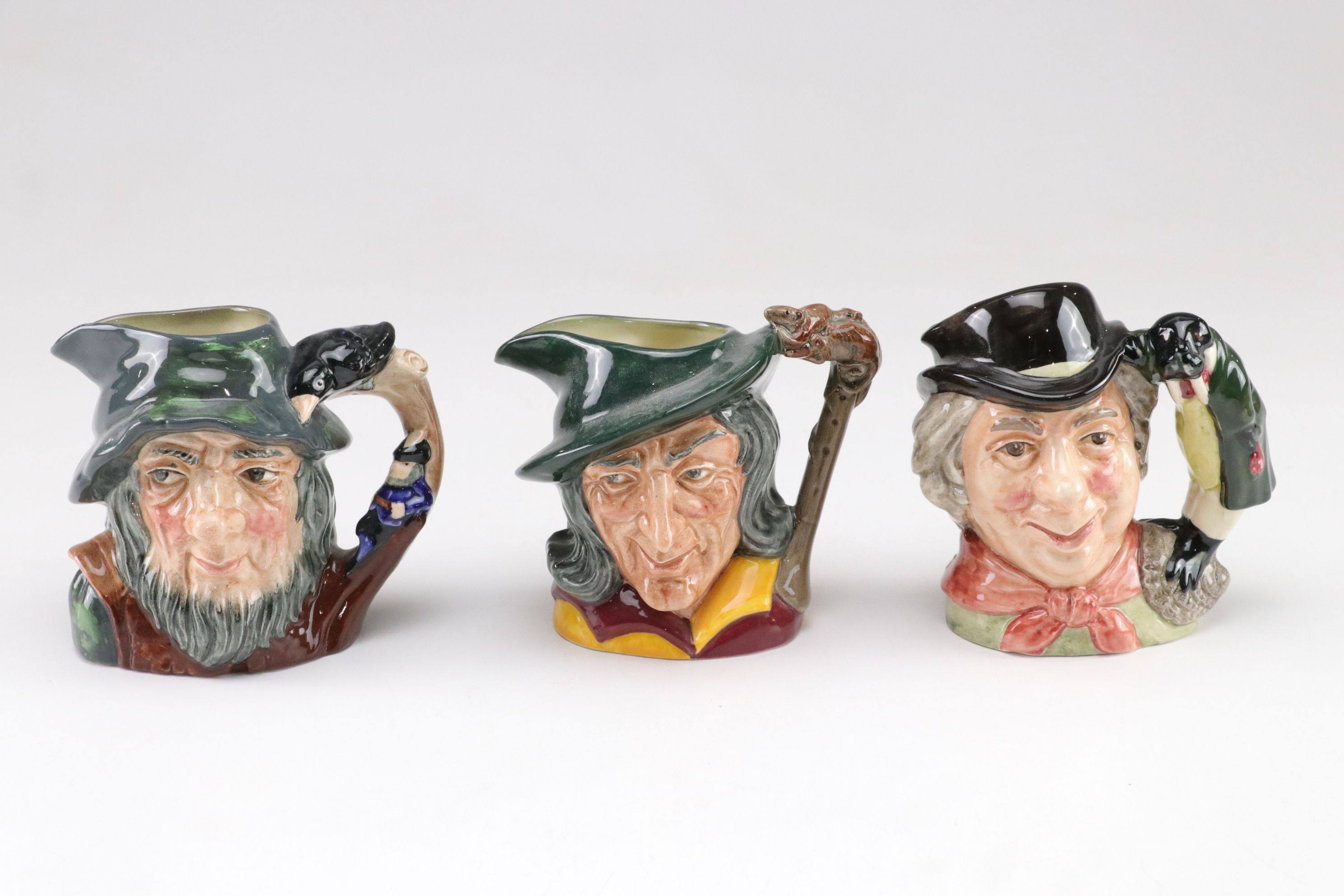 Royal Doulton "Rip Van Winkle" and Other Toby Jugs