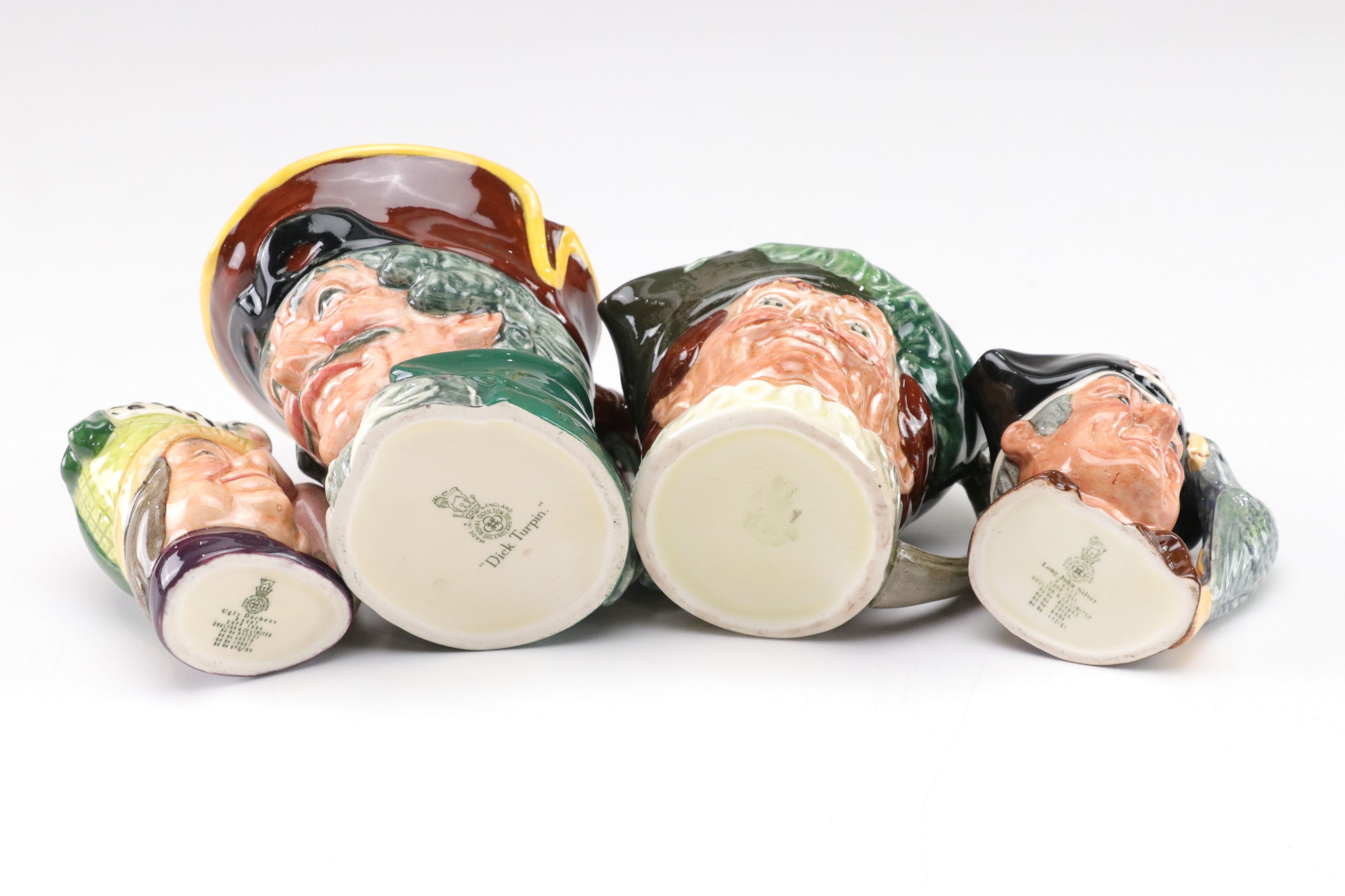 Royal Doulton "Rip Van Winkle" and Other Toby Jugs