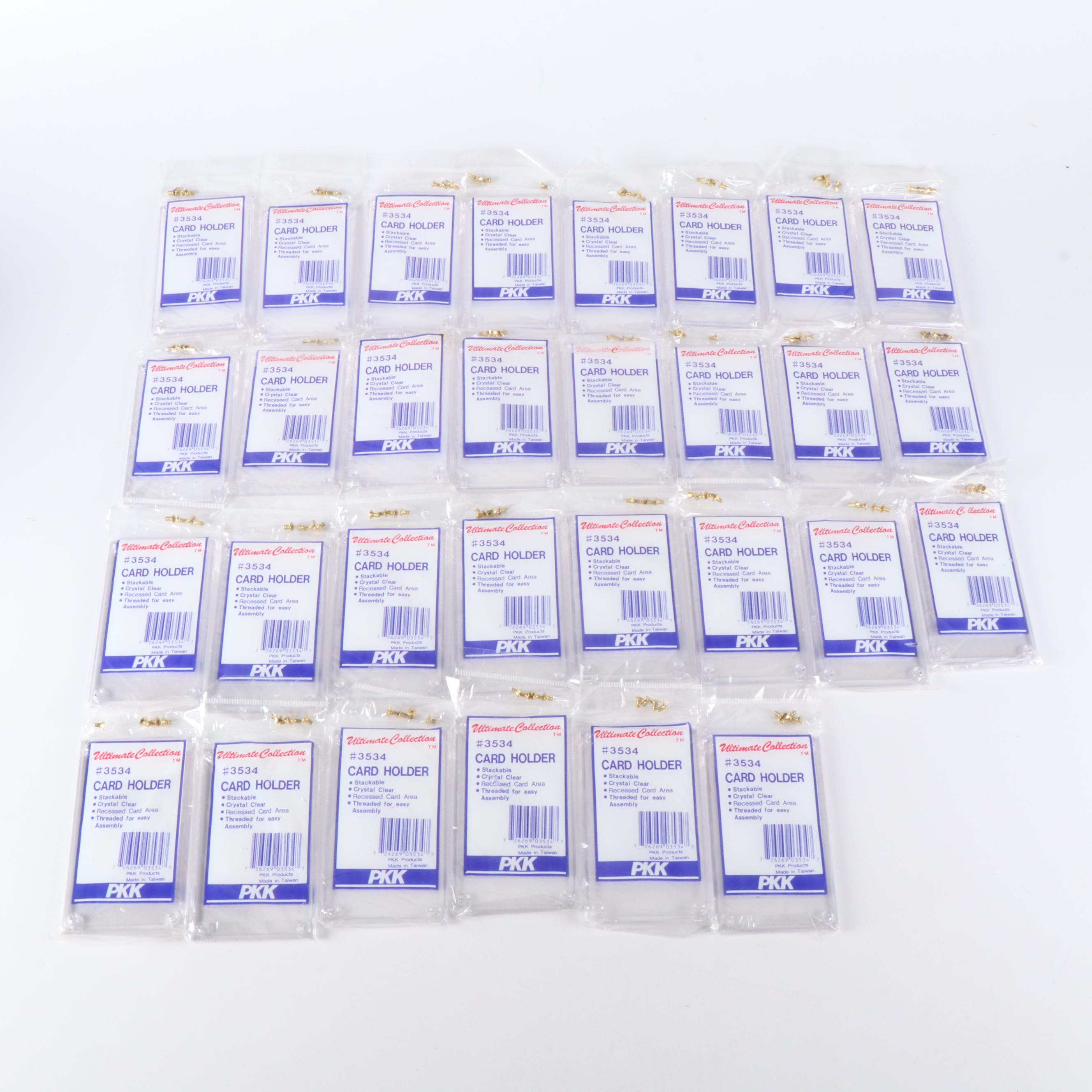 Toploaders, Screw Down Cases, Binder Pages, & One-Touch Cases for Trading Cards