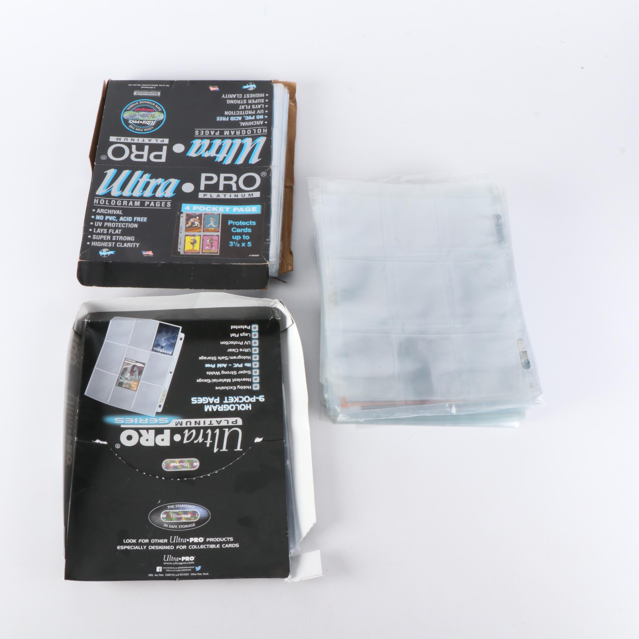 Toploaders, Screw Down Cases, Binder Pages, & One-Touch Cases for Trading Cards