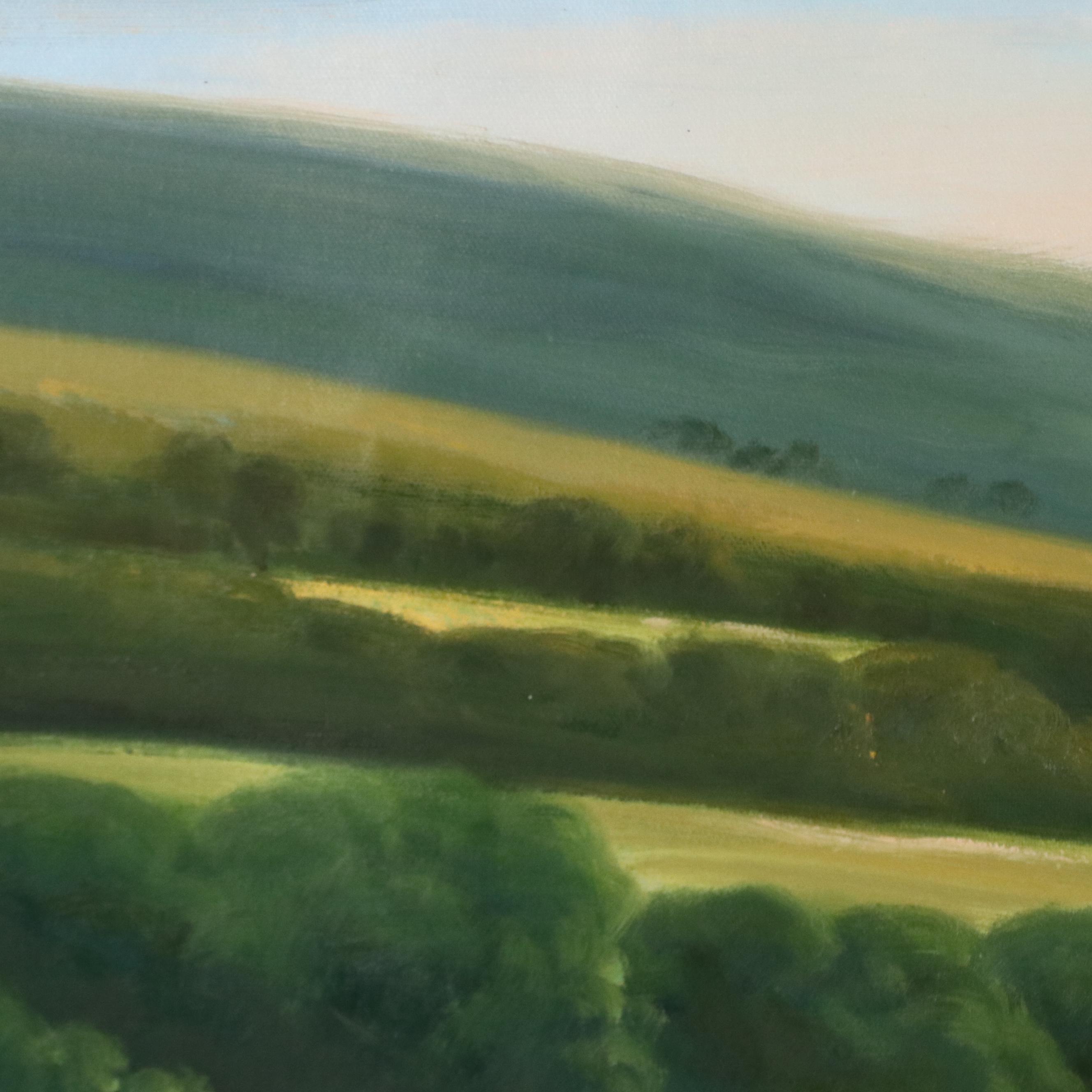 Xie Landscape Oil Painting, 21st Century