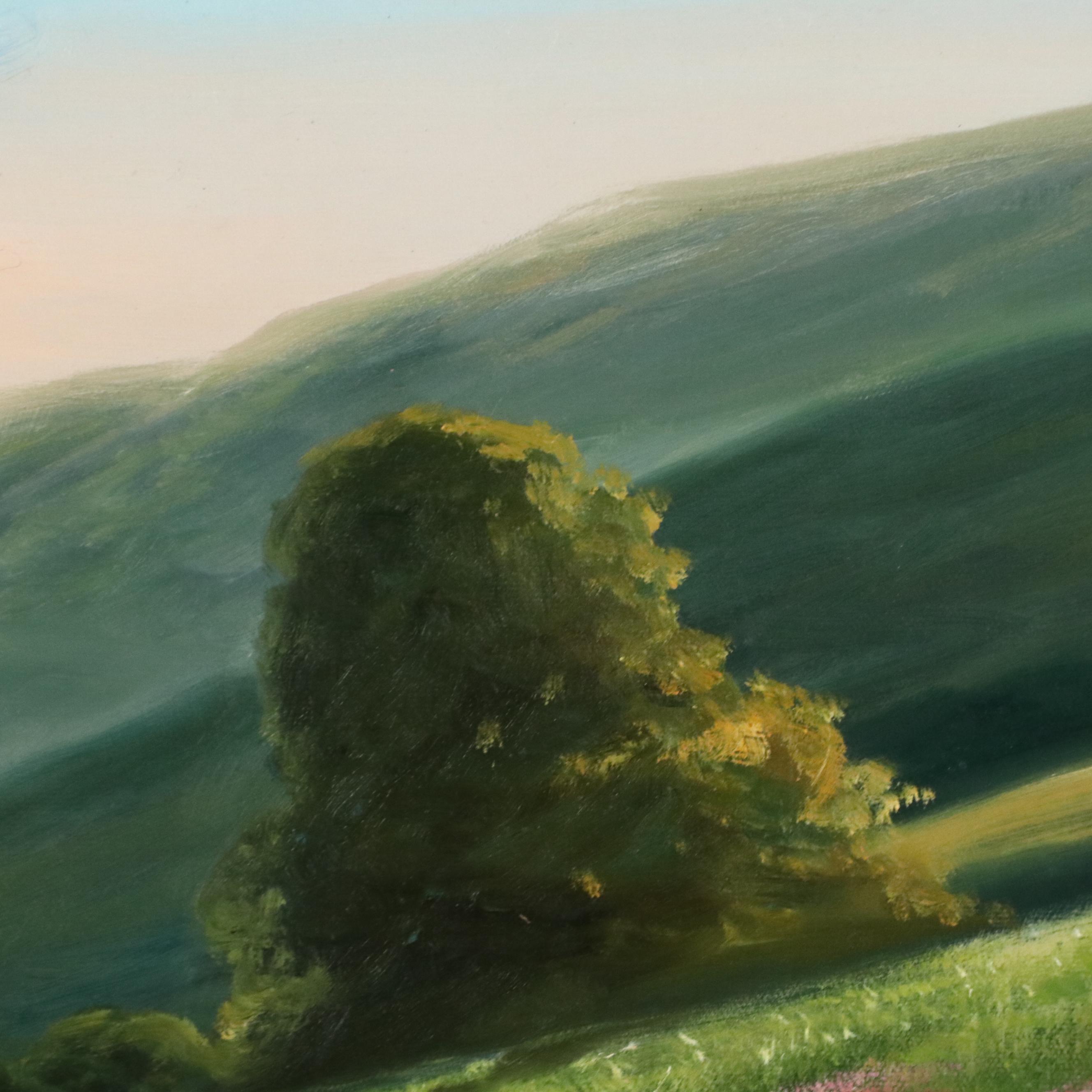 Xie Landscape Oil Painting, 21st Century