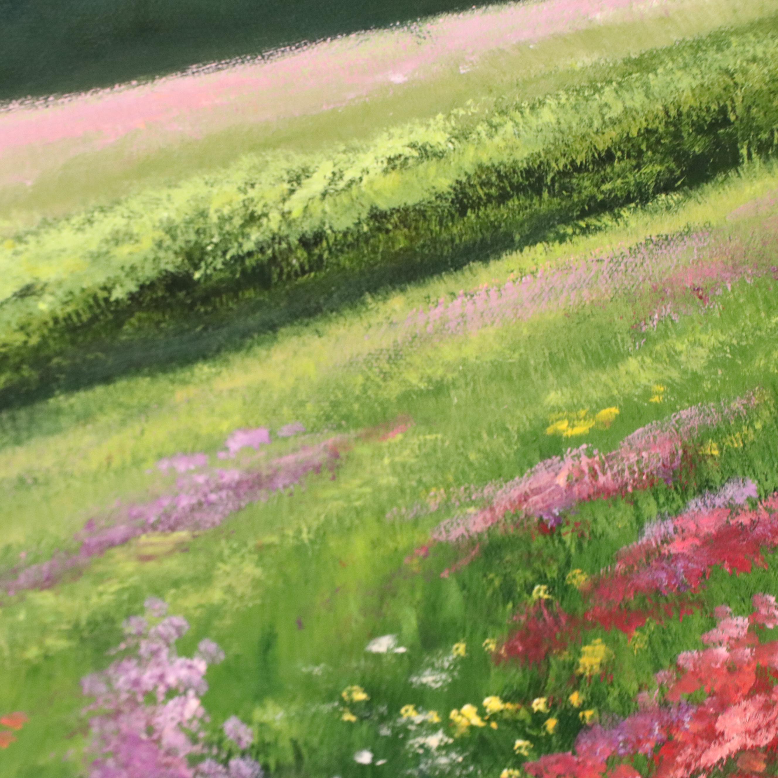 Xie Landscape Oil Painting, 21st Century