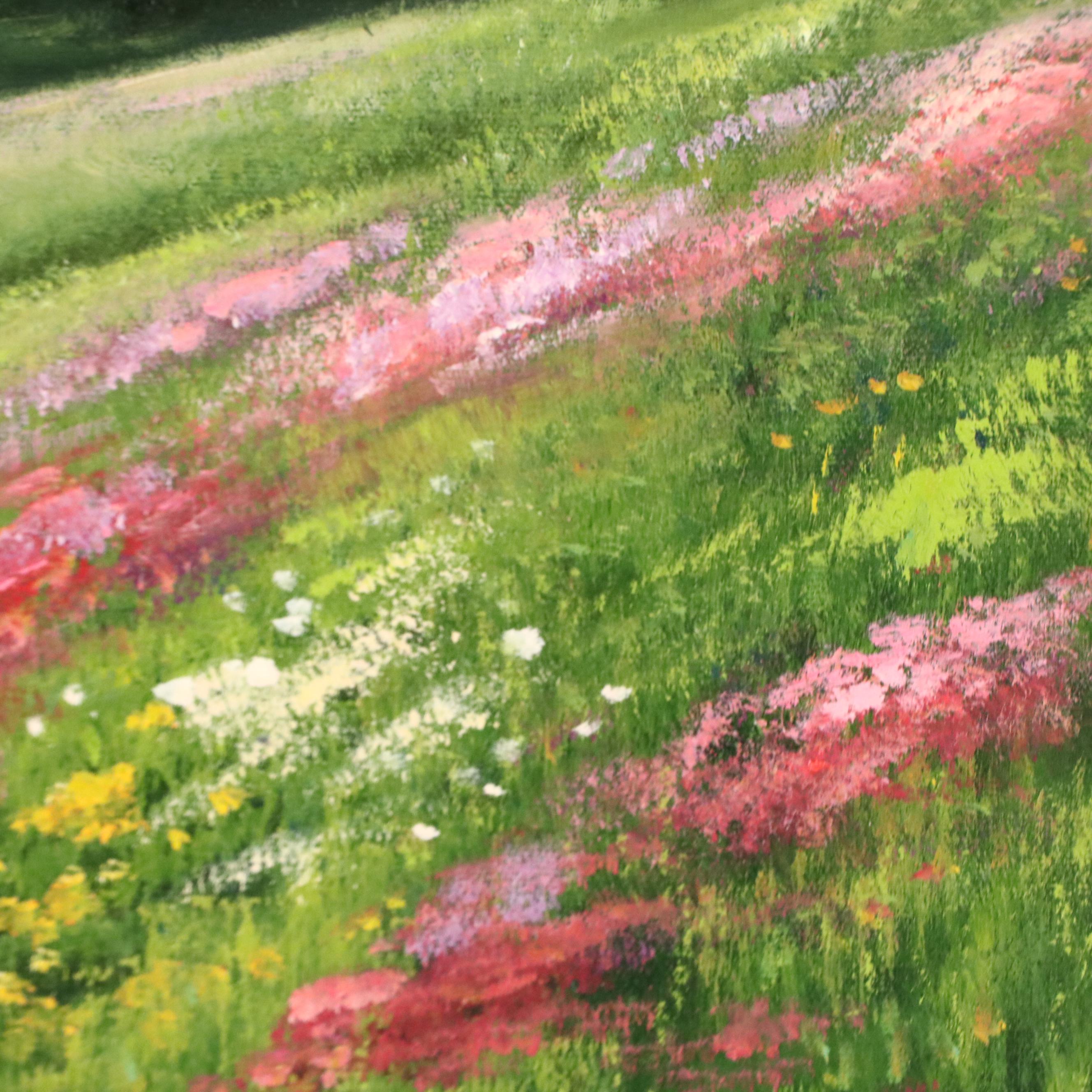 Xie Landscape Oil Painting, 21st Century