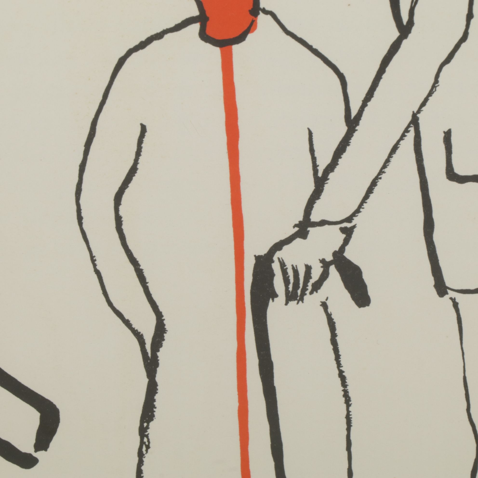 Alexander Calder Double-Page Color Lithograph for "Derrière le Miroir", 1966