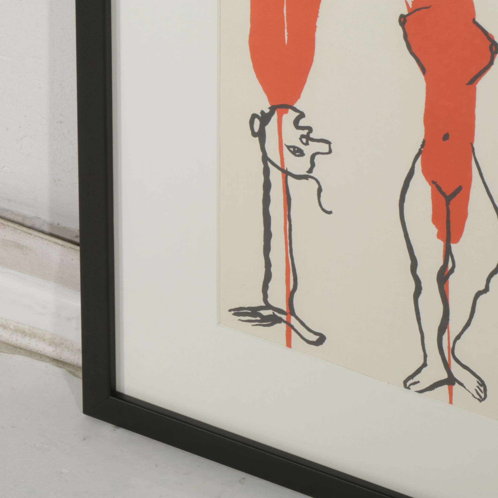 Alexander Calder Double-Page Color Lithograph for "Derrière le Miroir", 1966