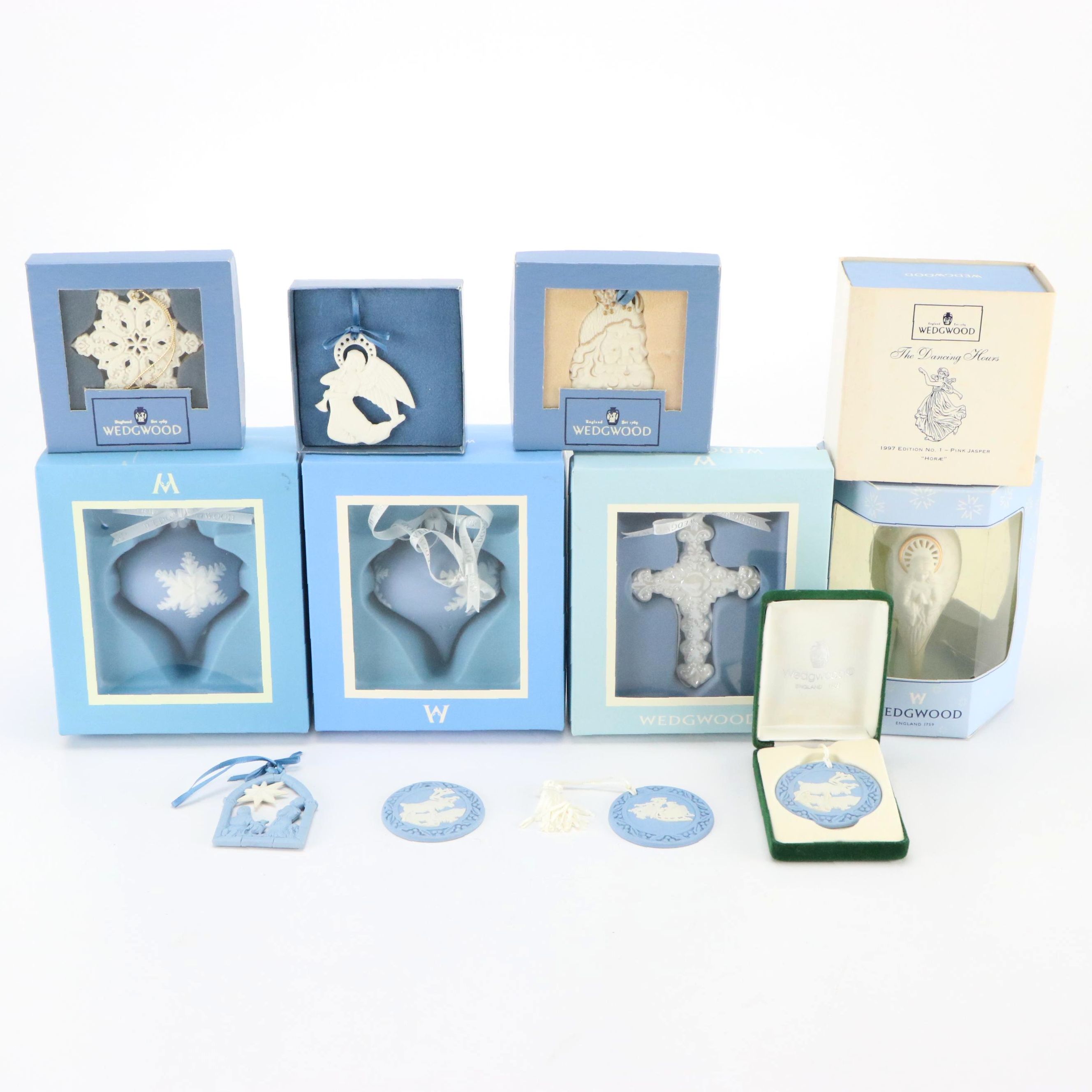 Wedgwood Jasperware Balls and Other Ornaments