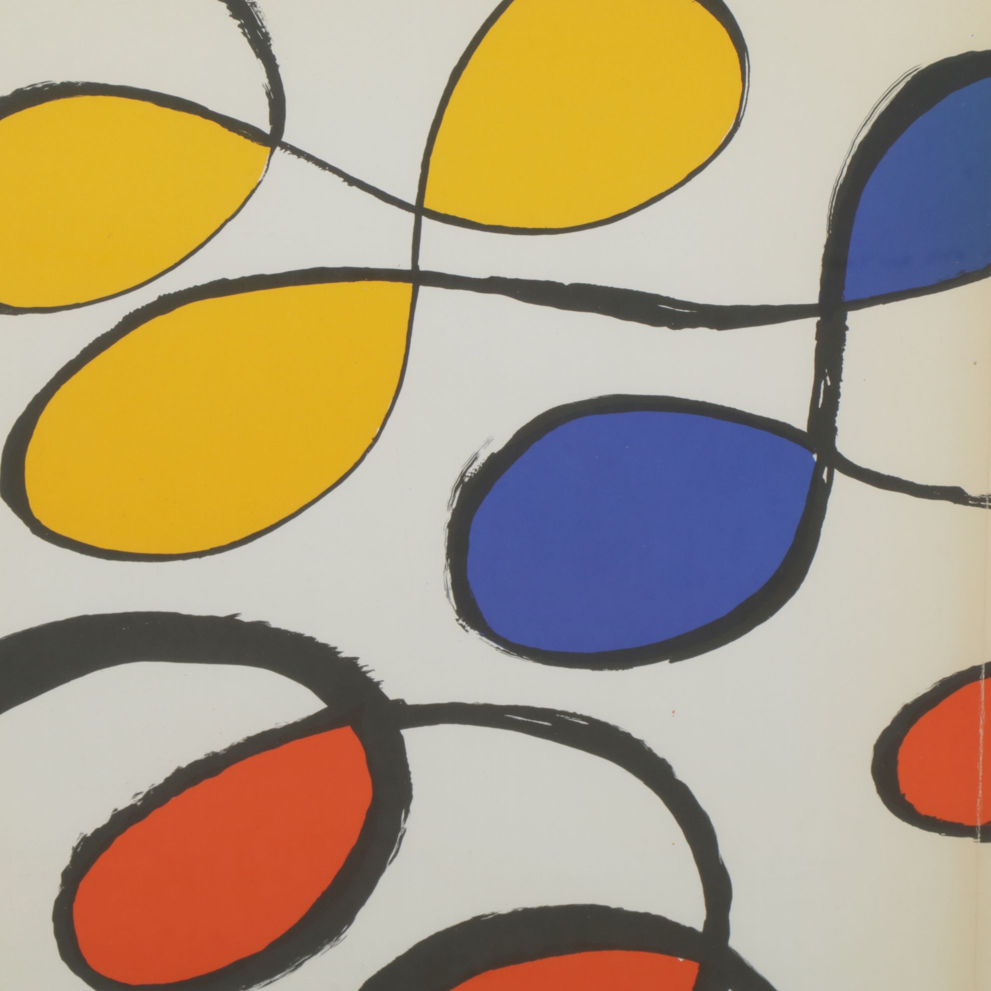 Alexander Calder Double-Page Color Lithograph for "Derrière le Miroir," 1971