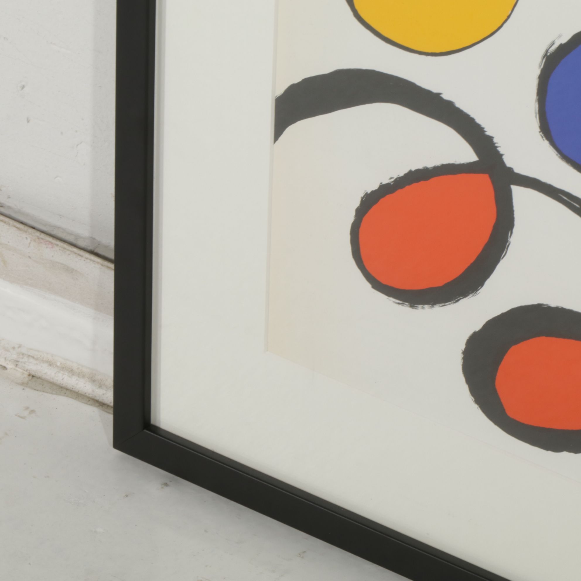 Alexander Calder Double-Page Color Lithograph for "Derrière le Miroir," 1971