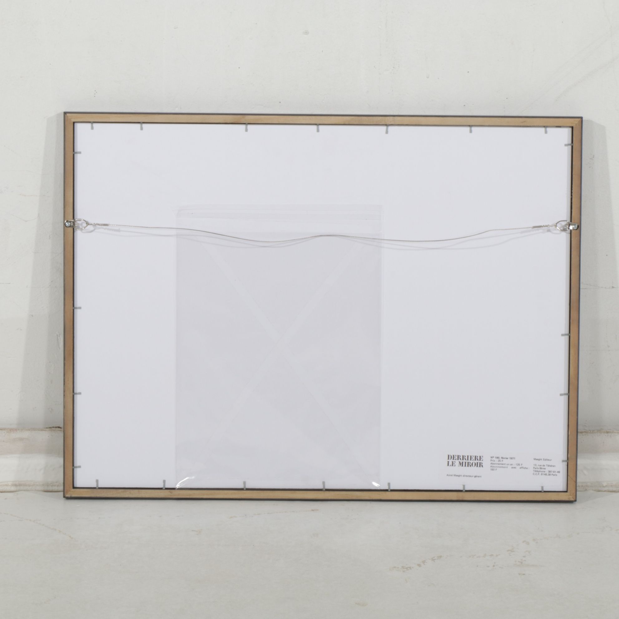 Alexander Calder Double-Page Color Lithograph for "Derrière le Miroir," 1971